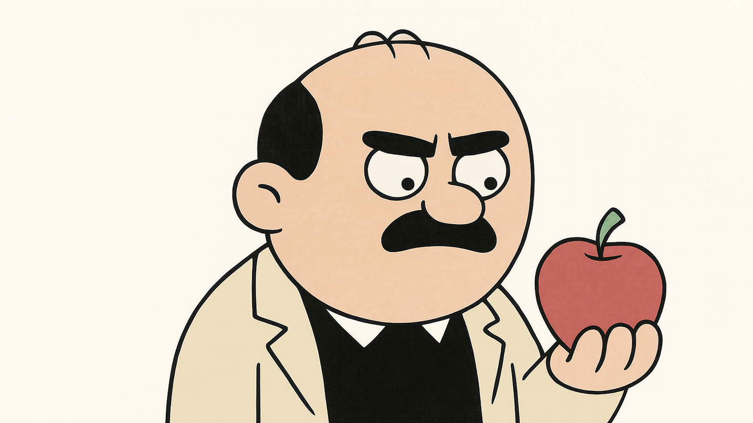 Komischer Kauz: Warum mag Herlicek keine Äpfel?