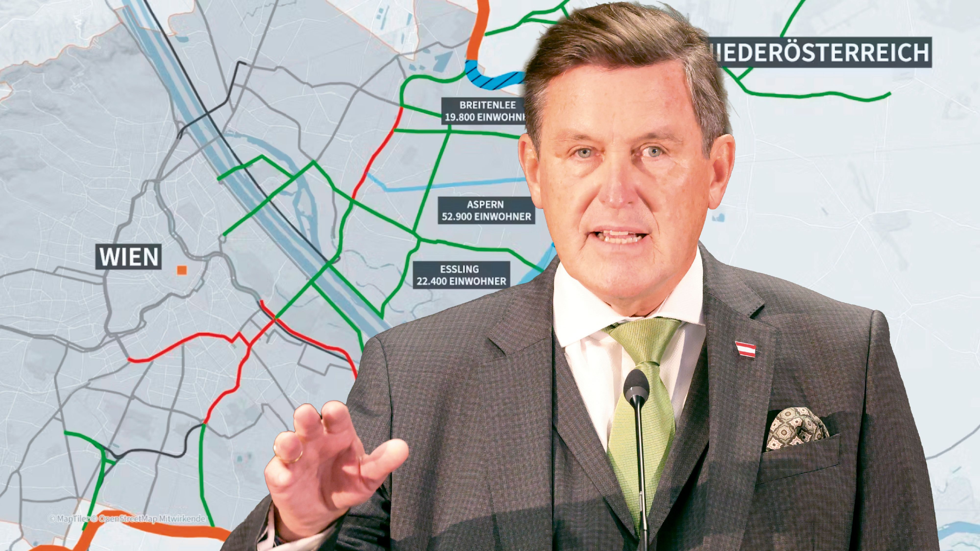 Verkehrsminister Peter Hanke (SPÖ) startet Straßenbau-Offensive: 