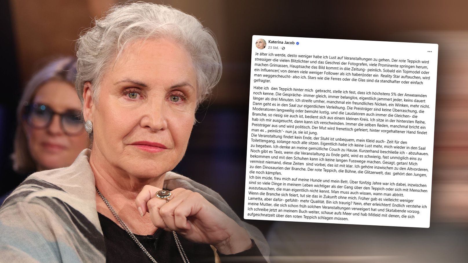 Heute.at - Peinlich – Katerina Jacob teilt gegen Kollegen aus