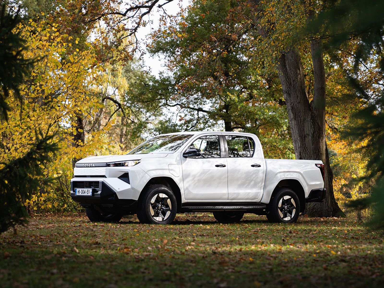 Erstmals kommt in Europa auch beim Hilux eine elektrische Servolenkung zum Einsatz.