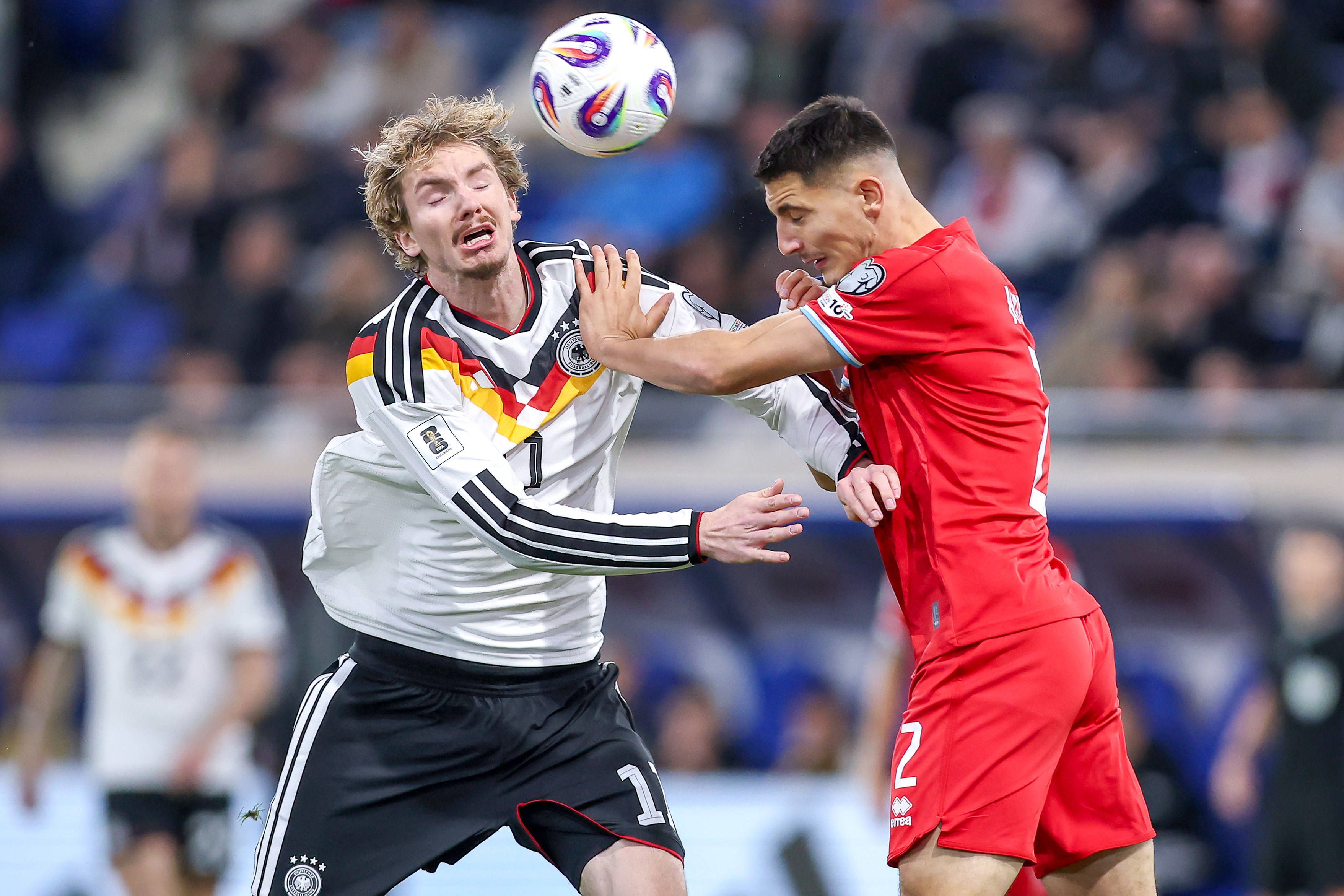 Deutschland im WM-Quali-Duell gegen Luxemburg. 