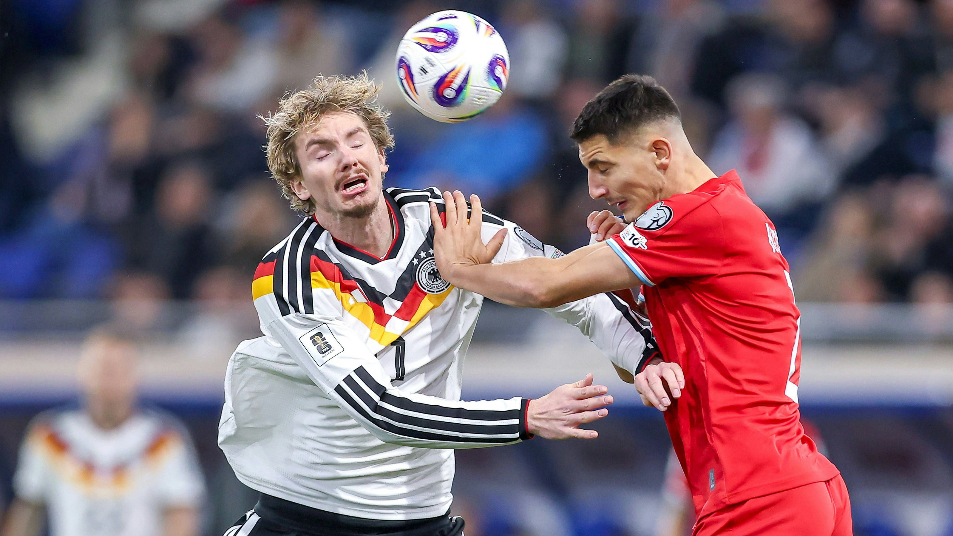 Deutschland im WM-Quali-Duell gegen Luxemburg. 