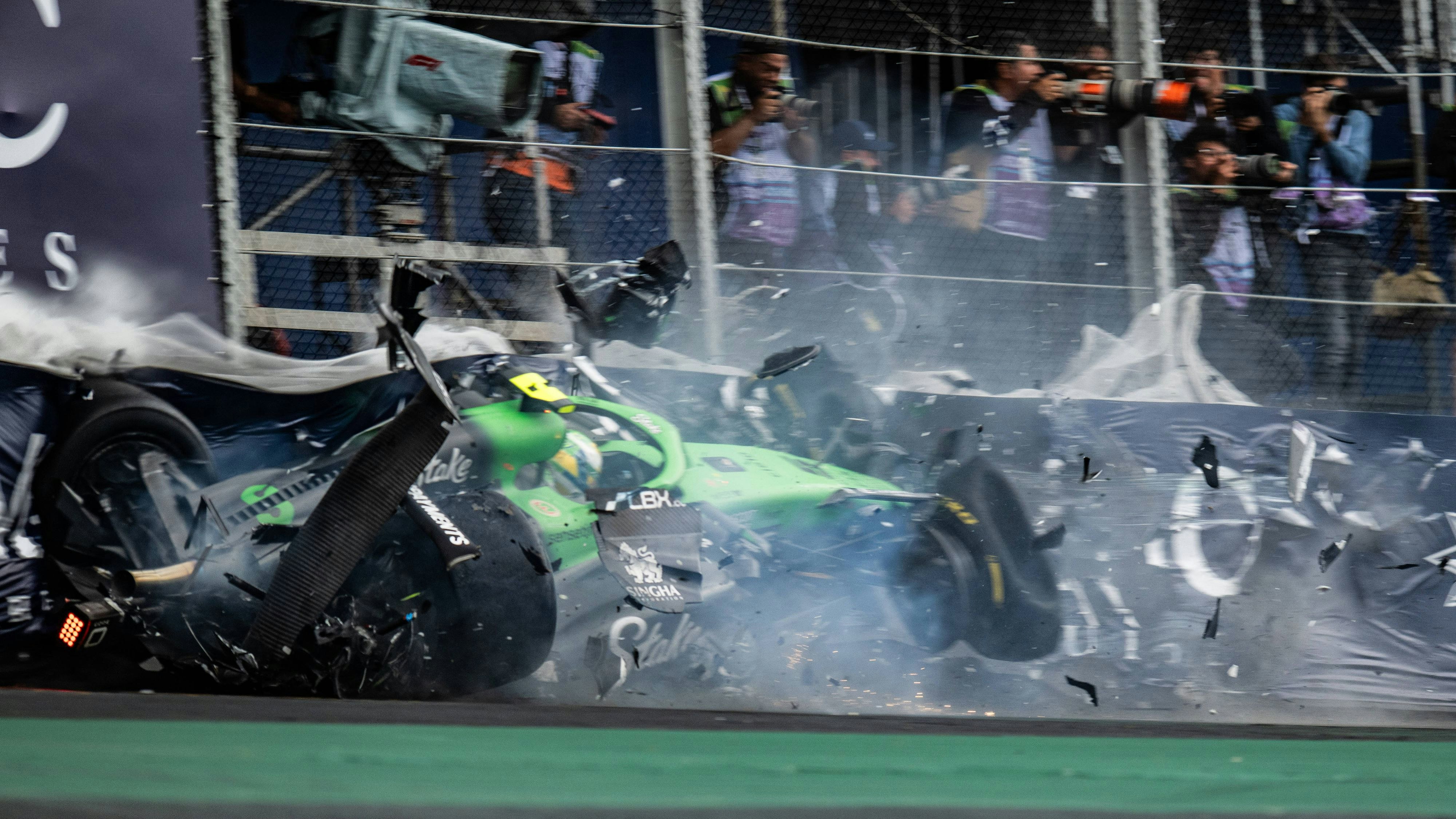 Sauber-Fahrer Gabriel Bortoleto. 