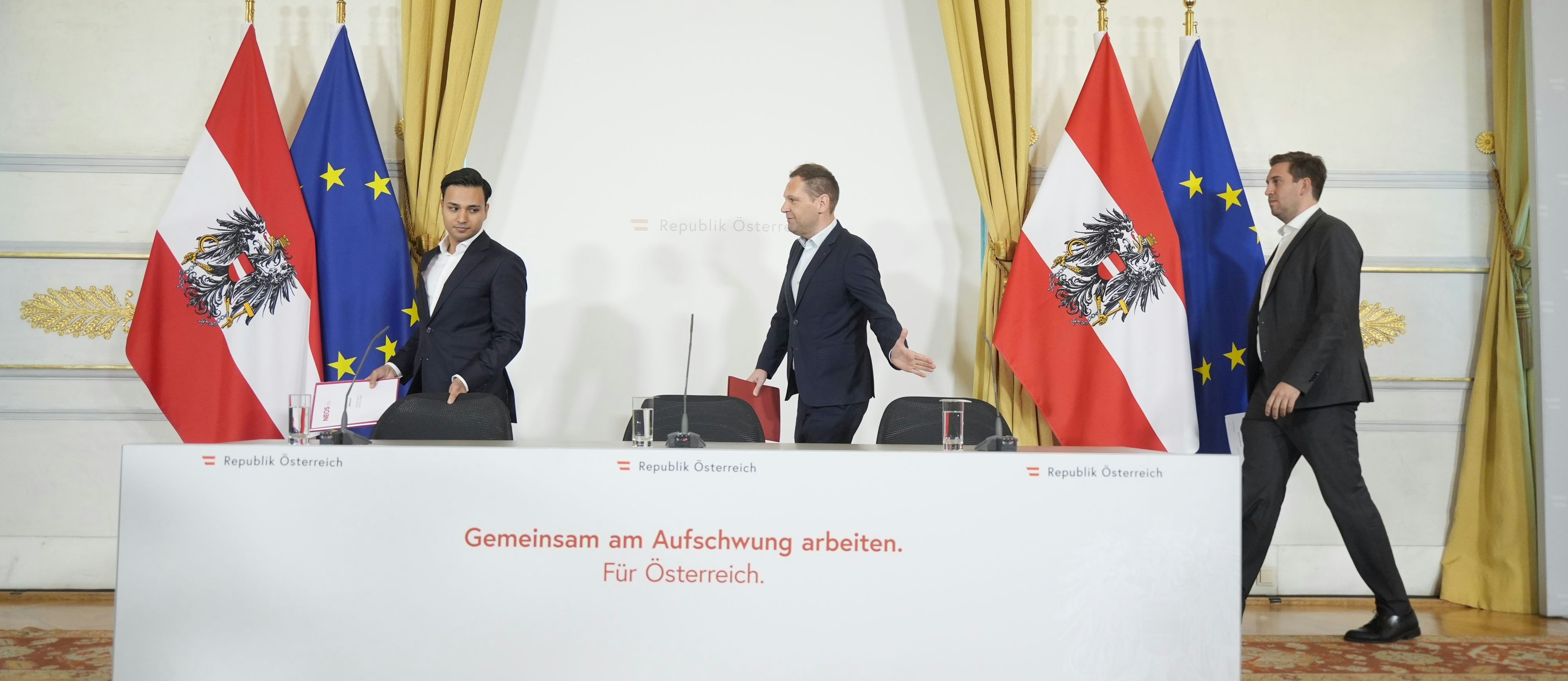 Bei der Präsentation der digitalen Souveränität schlug das analoge Leben heimtückisch zu ...