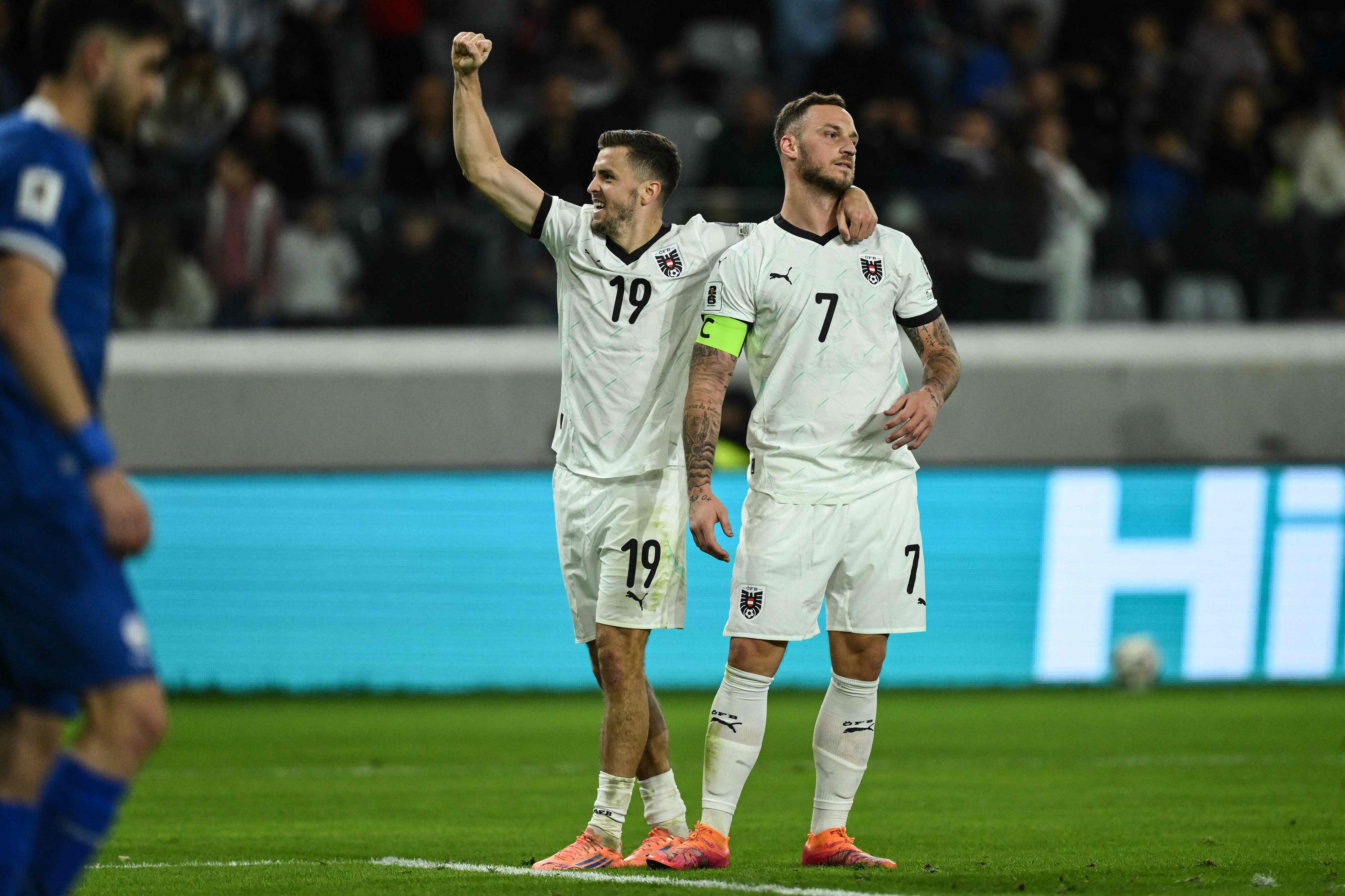 Marko Arnautovic schnürte den Doppelpack gegen Zypern. 