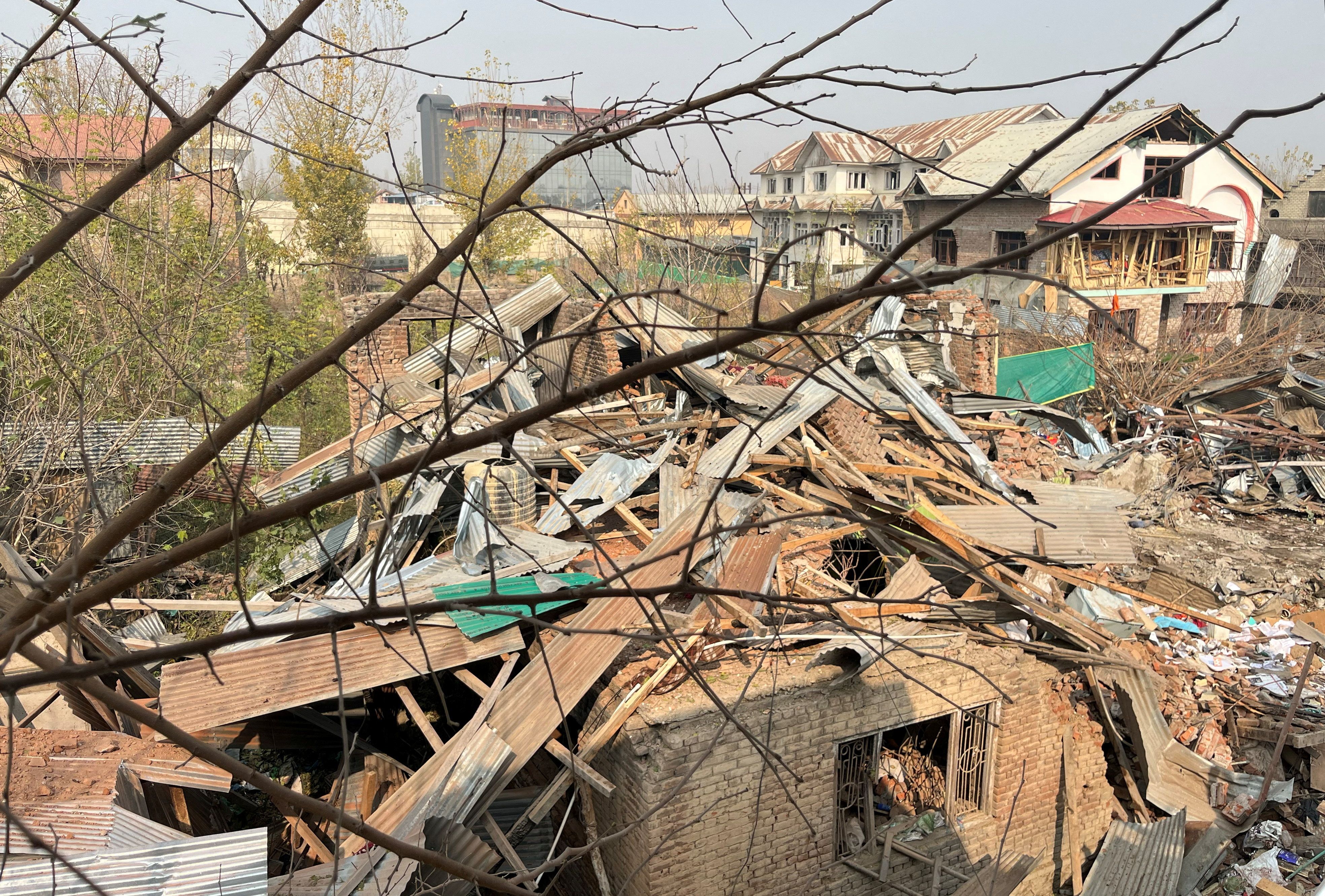 In einer Polizeistation in Kaschmir kam zu einer folgenschweren Explosion. Neun Menschen starben.