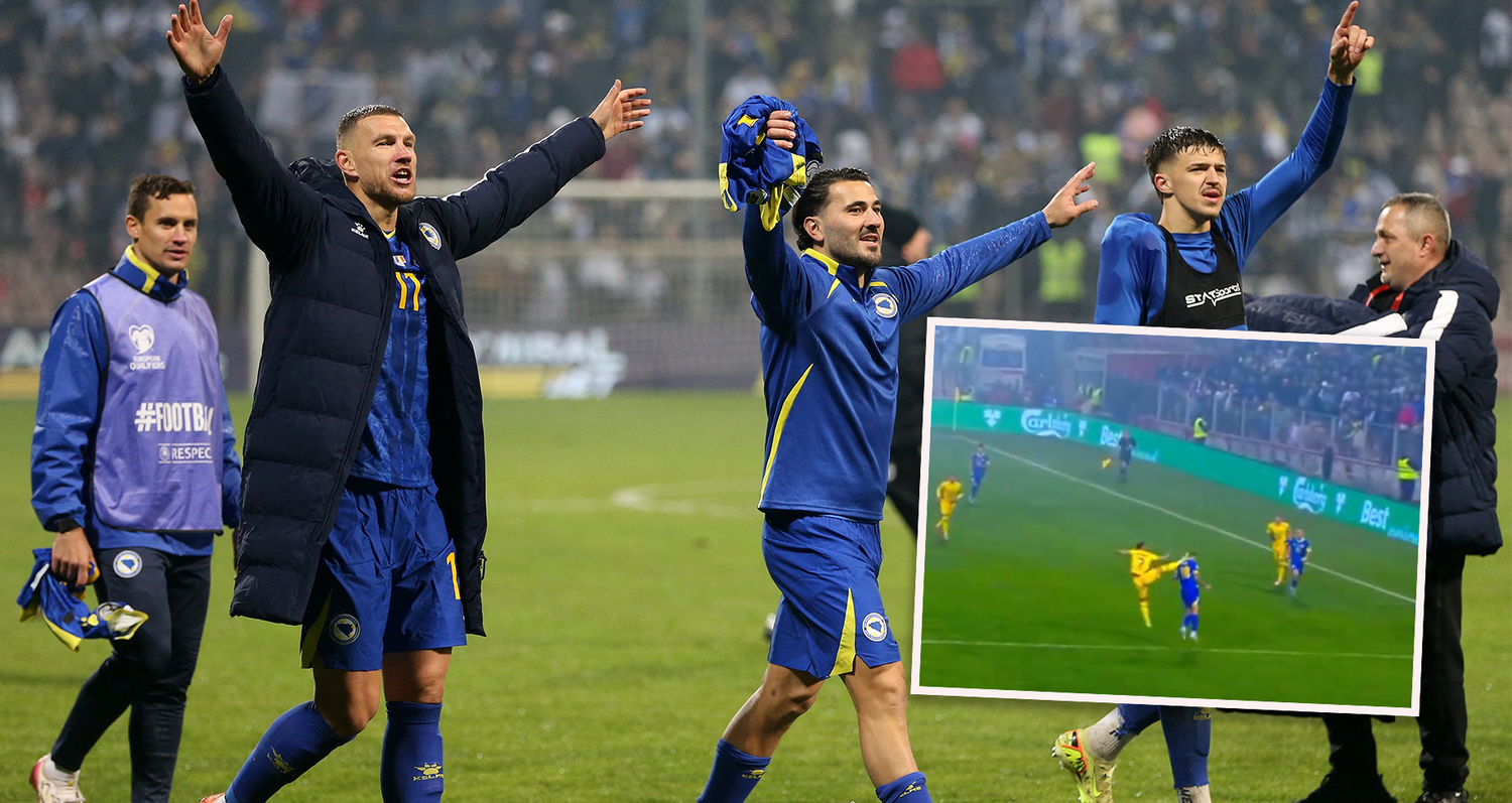 Denis Dragus sah für einen Kung-Fu-Tritt die Rote Karte. 