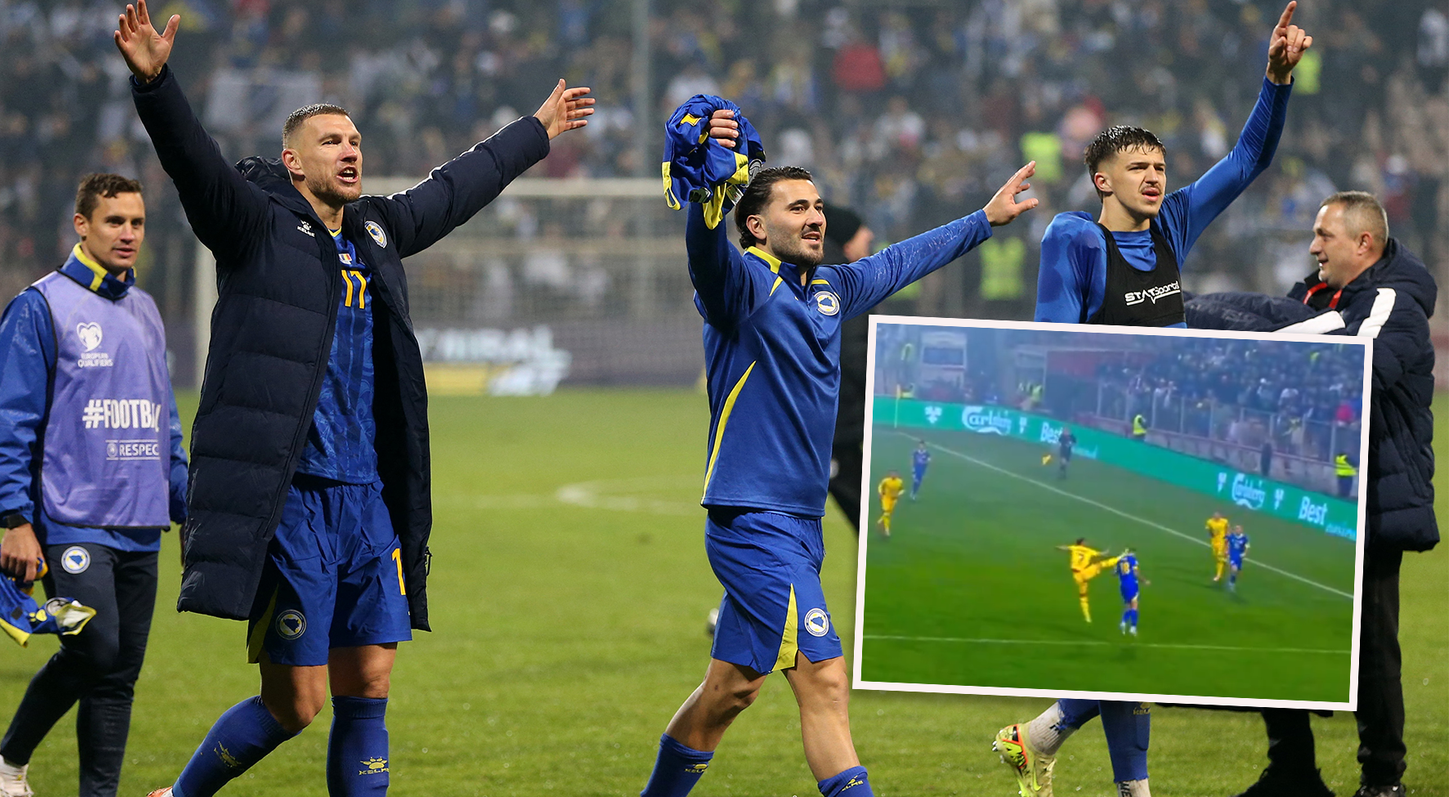 Denis Dragus sah für einen Kung-Fu-Tritt die Rote Karte. 