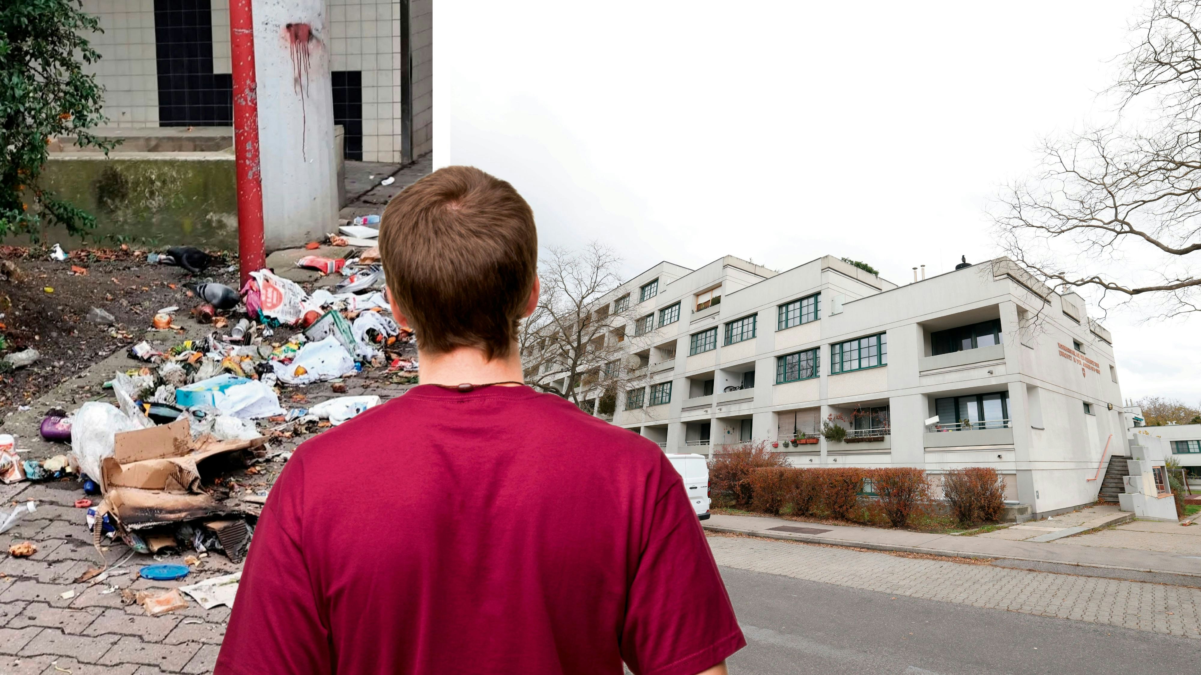 Heute.at - Die Hölle – Mieter klagt über Müll und Lift-Pinkler