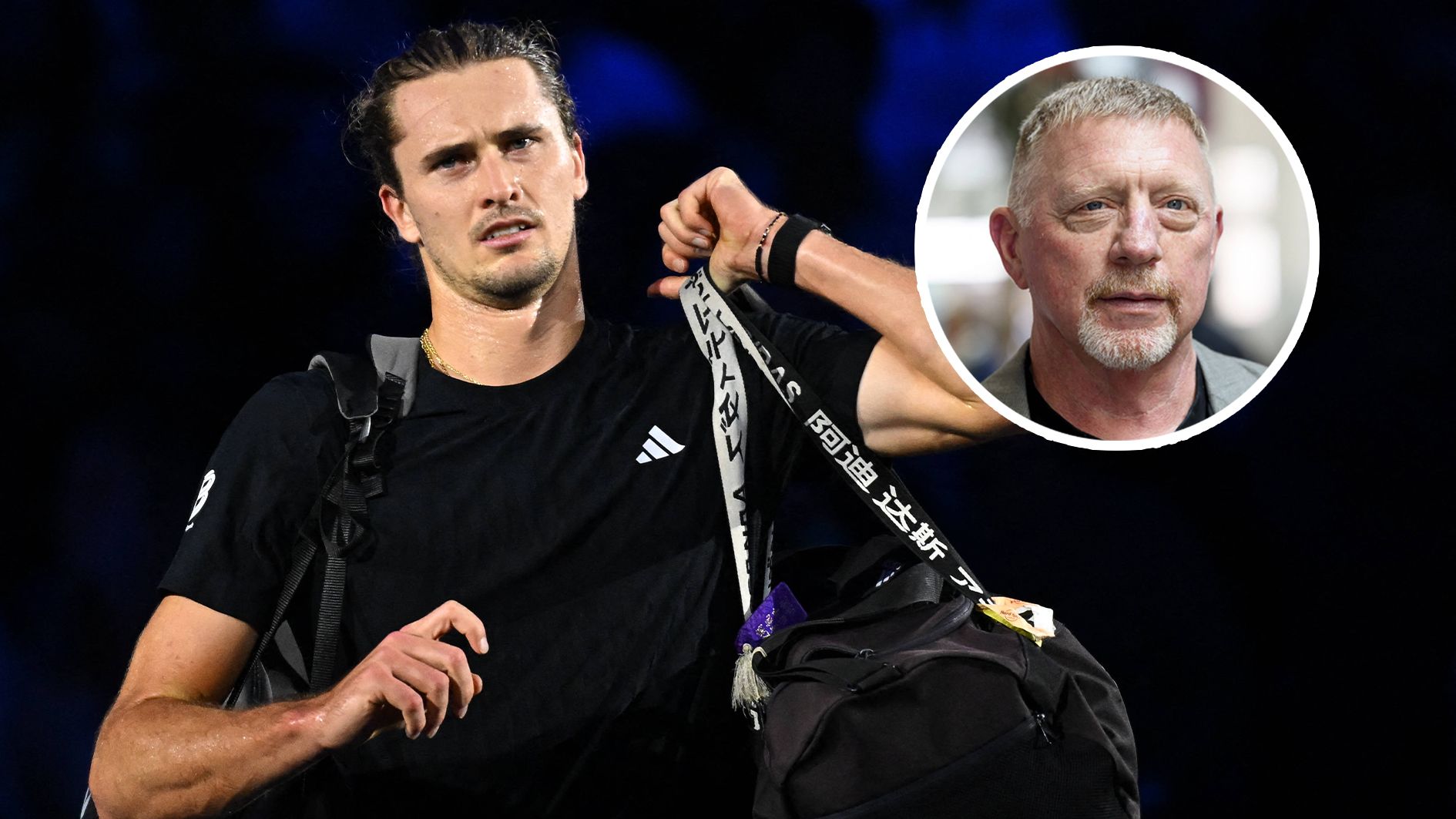 Die Fehde zwischen Boris Becker und Alexander Zverev scheint kein Ende zu nehmen.