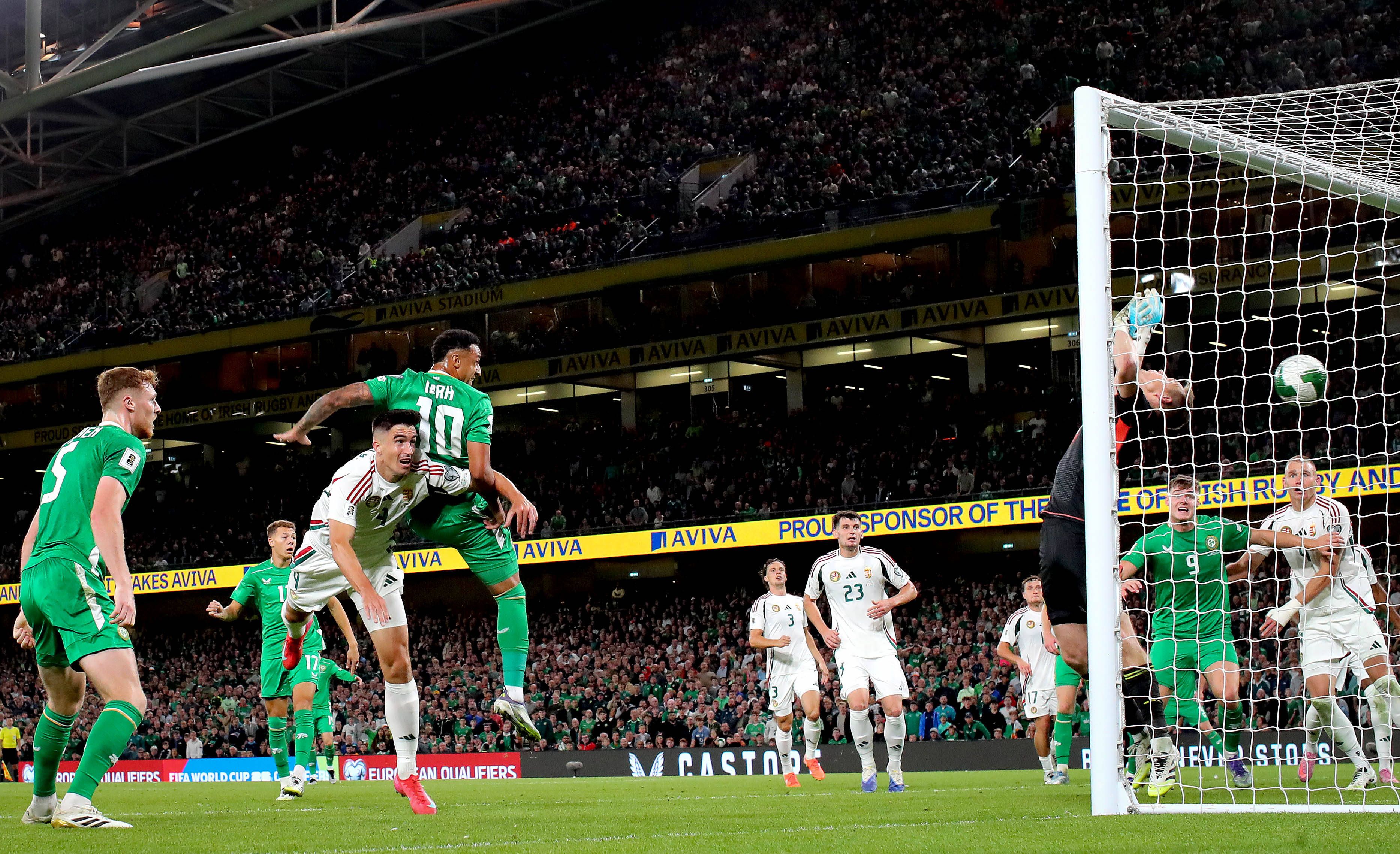 Ungarn ging in Minute 96 gegen Irland k.o.