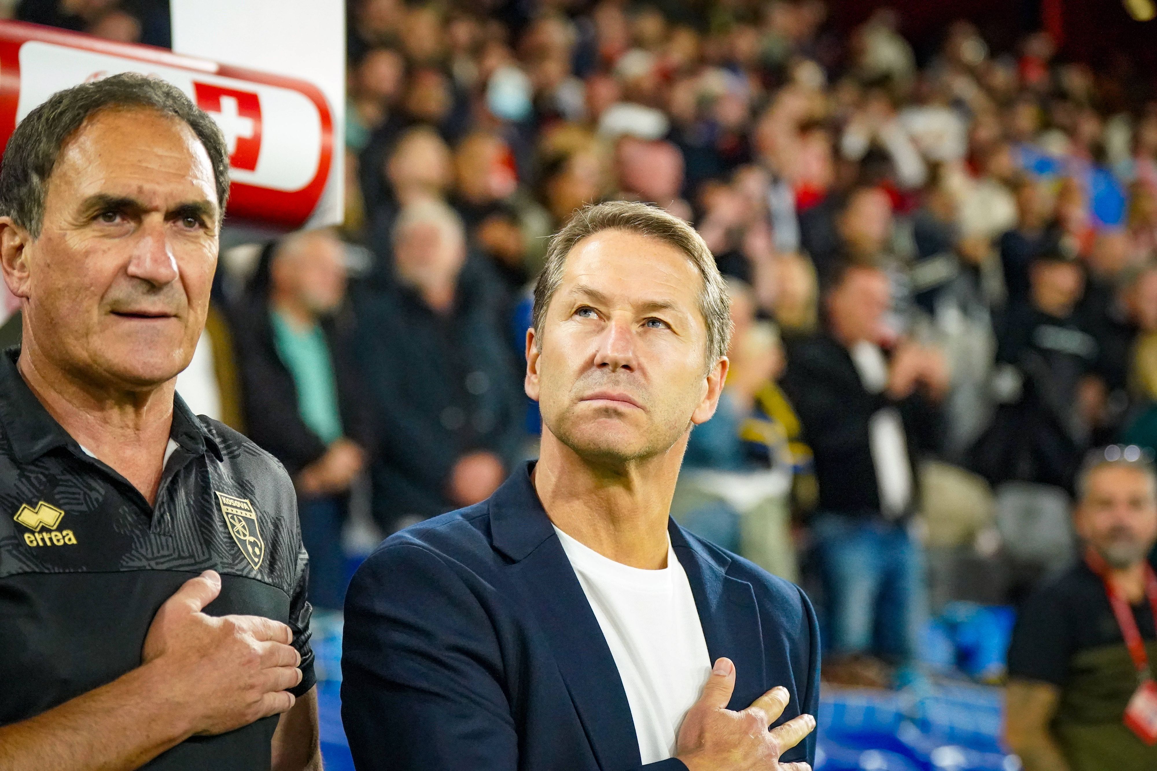 Kosovo-Teamchef Franco Foda.