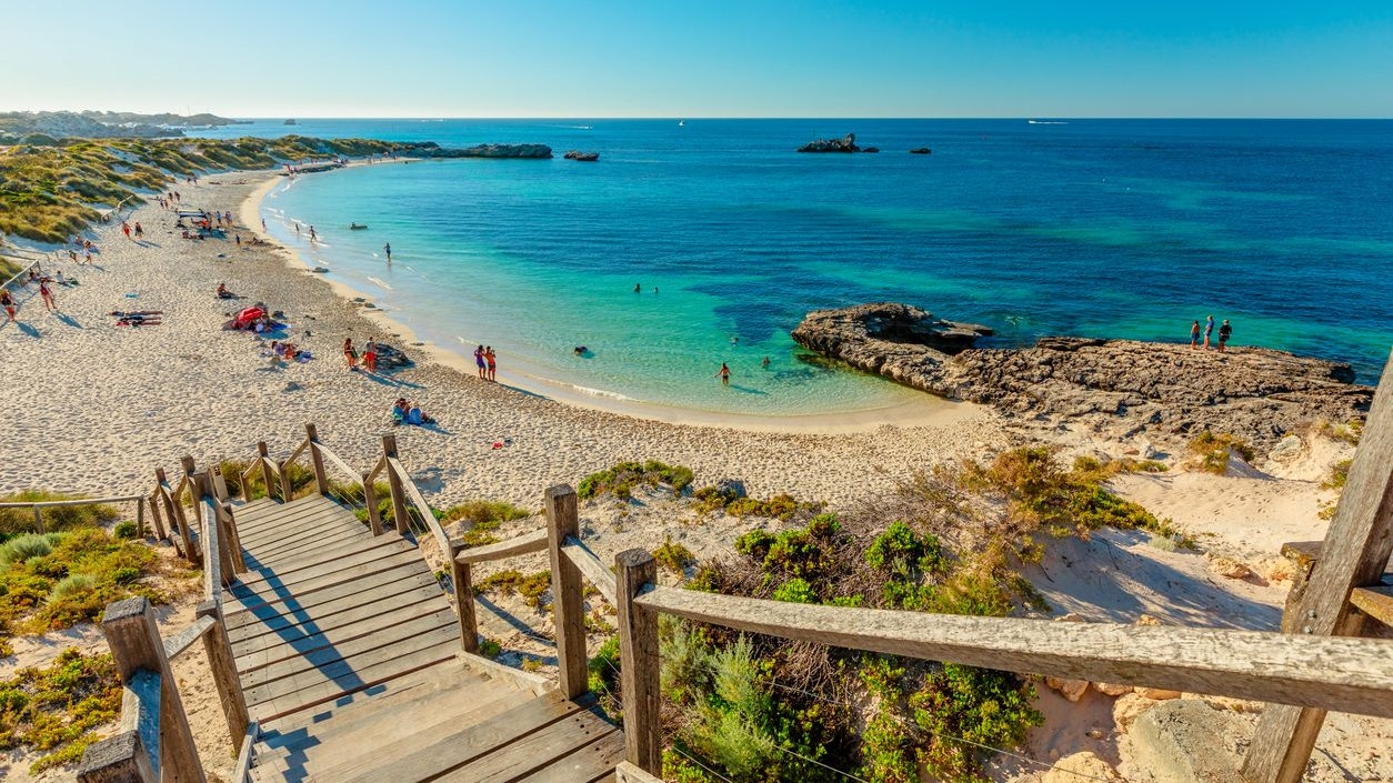 Rottnest Island. Tja, hier lässt es sich doch aushalten, oder? 