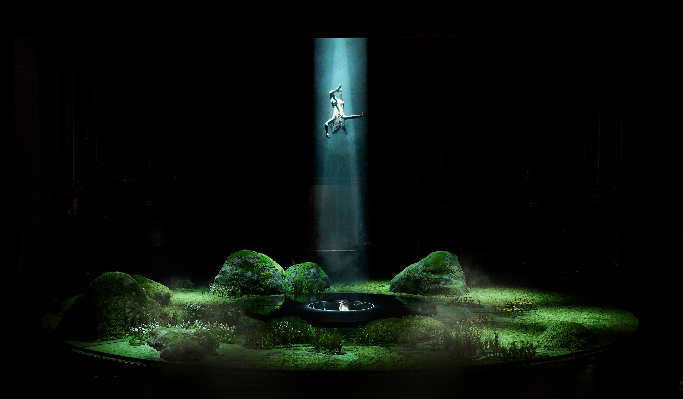 Alice fällt in den Kaninchenbau.