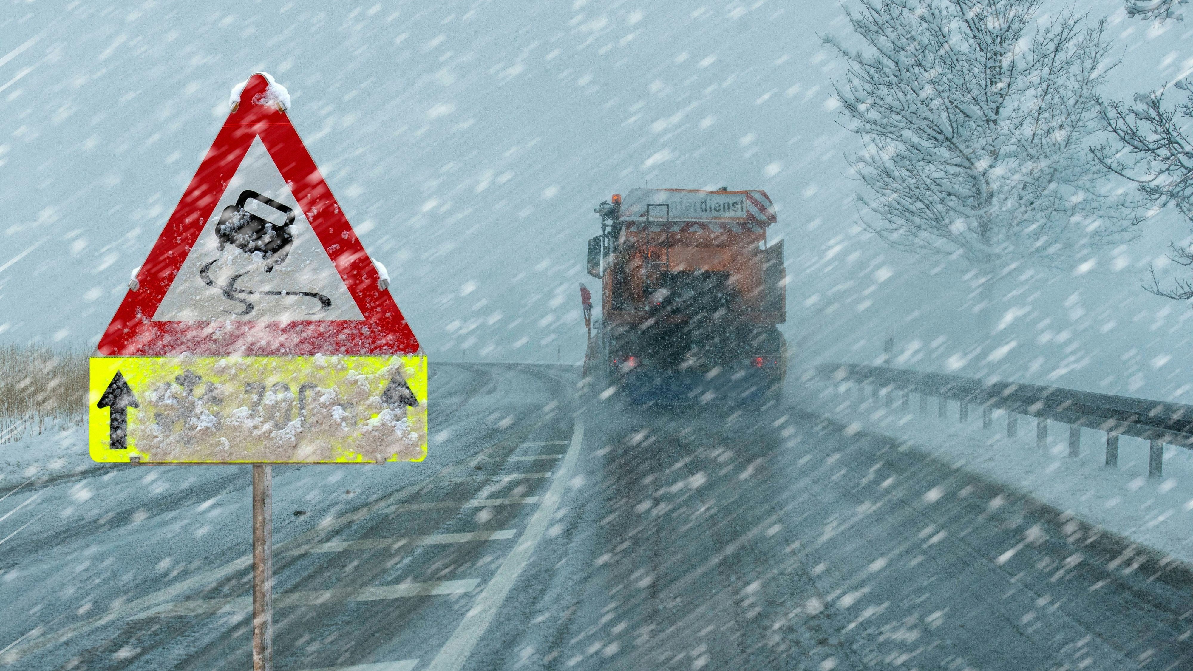 Heute.at - Wintereinbruch bringt jetzt Schnee bis in die Täler