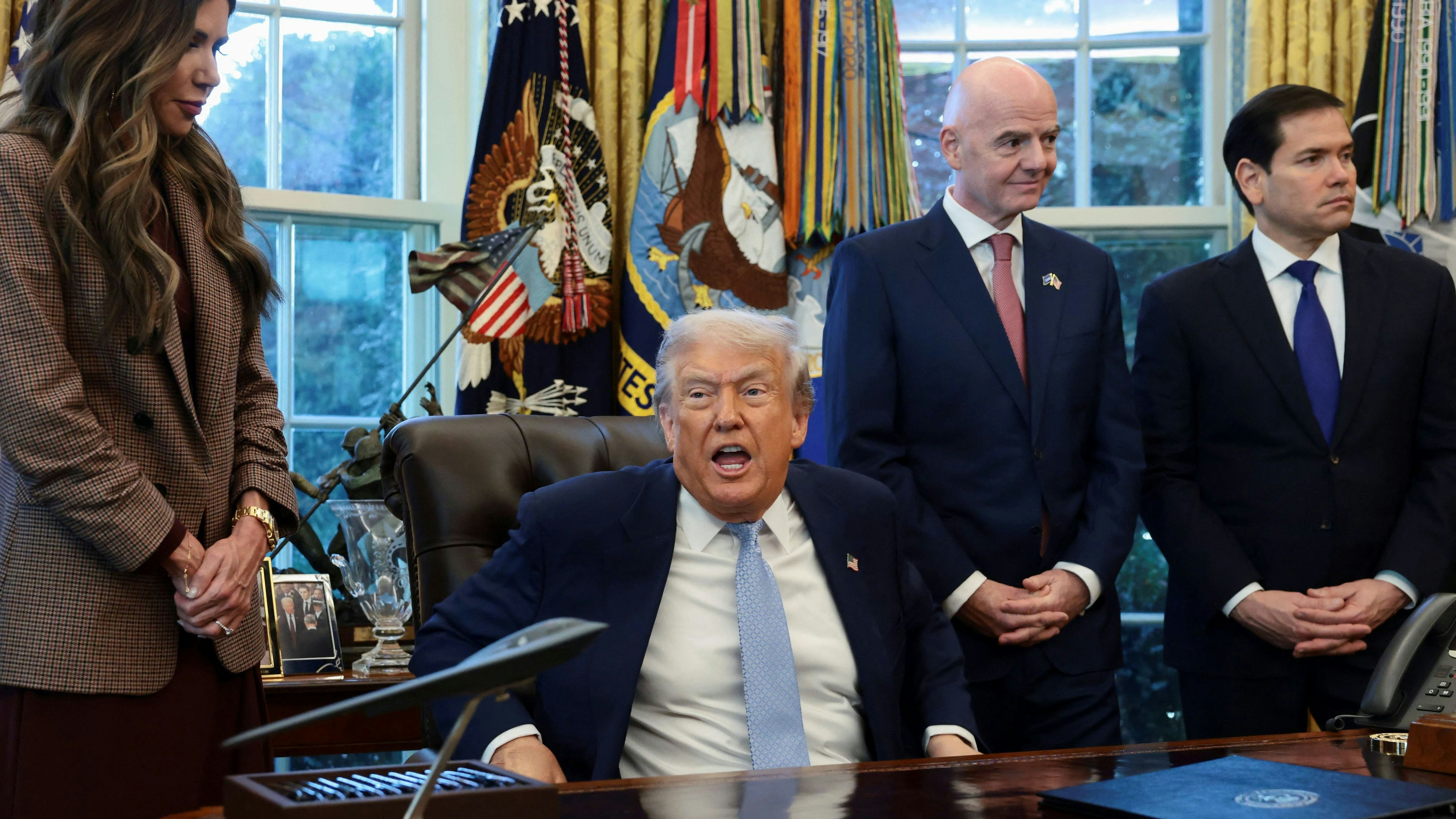 Heute.at - Trump mit rauer Stimme: Habe dumme Leute angeschrien