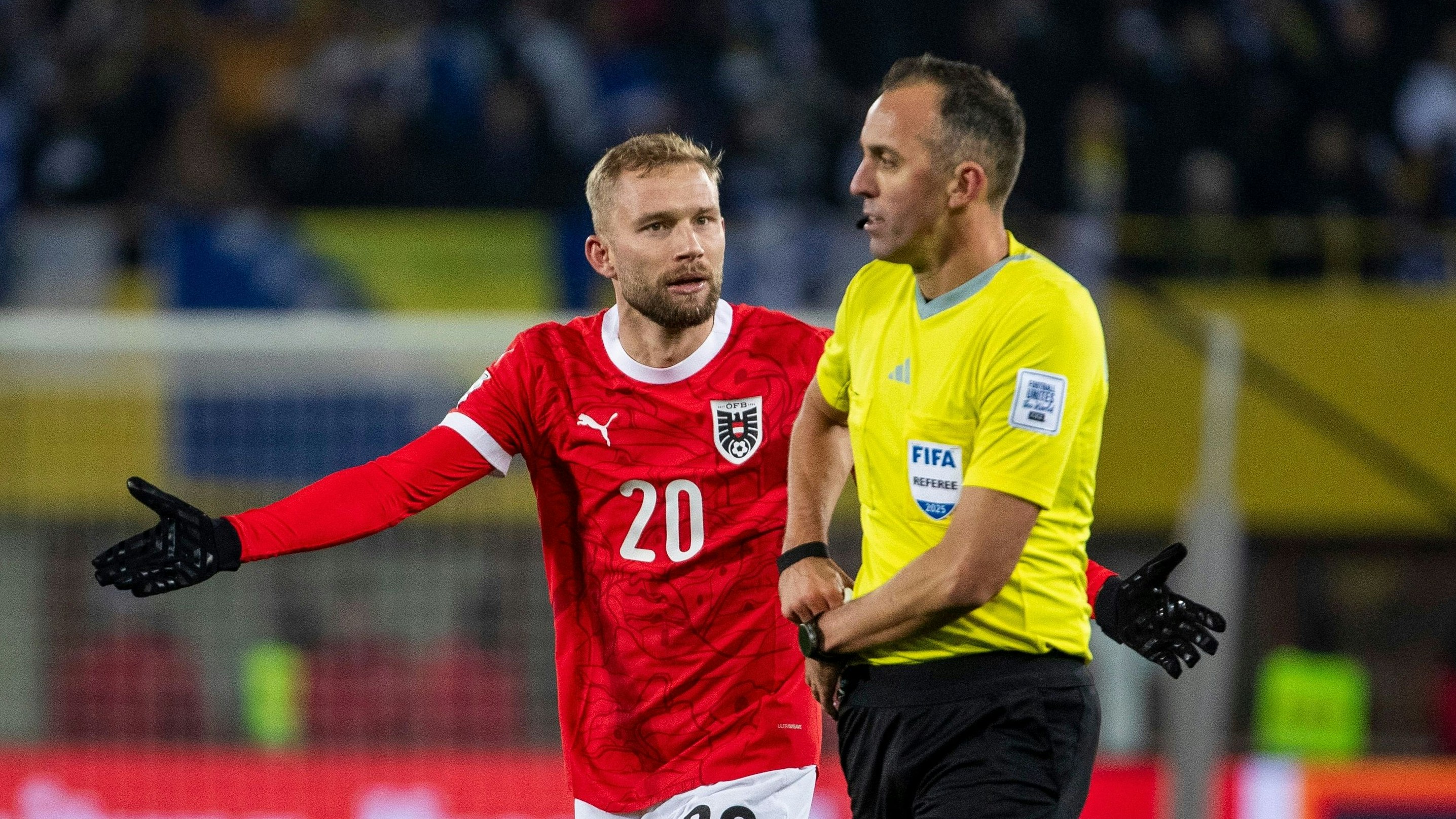 Heute.at - WM-Aufreger! Schiri nimmt ÖFB den Ausgleich wieder weg