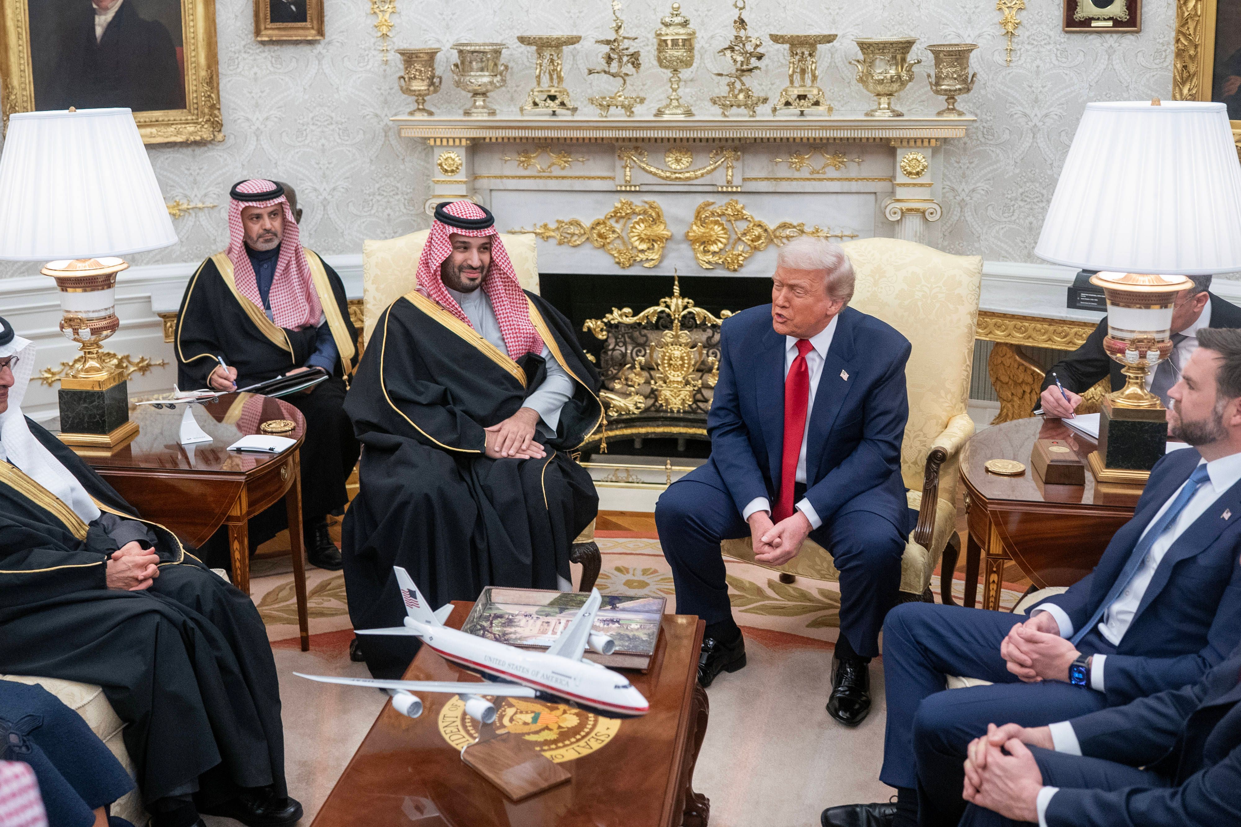 US-Präsident Donald Trump verteidigte Mohammed bin Salman im Fall der Ermordung Khashoggis.