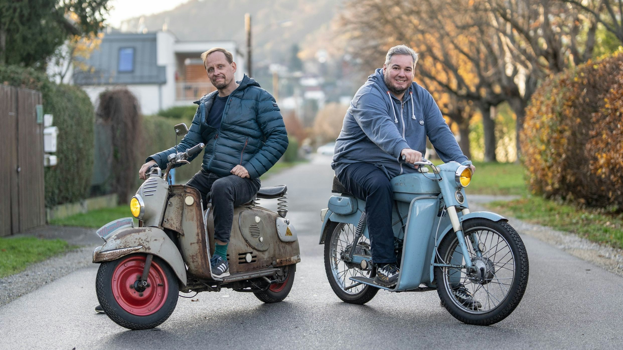 Motorbiene – Aus alten Mopeds werden coole E-Bikes