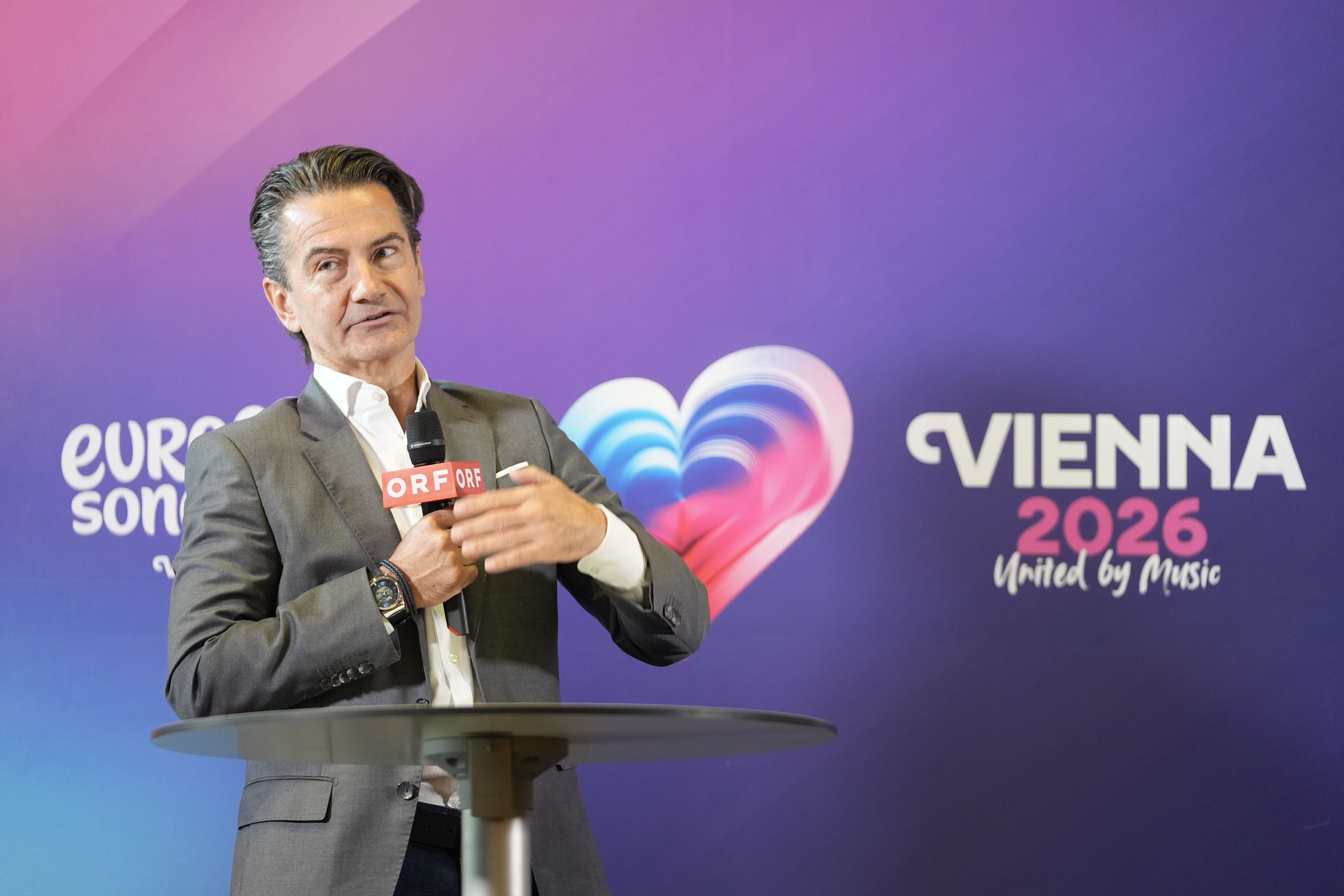 Roland Weißmann lud in die Stadthalle ein.