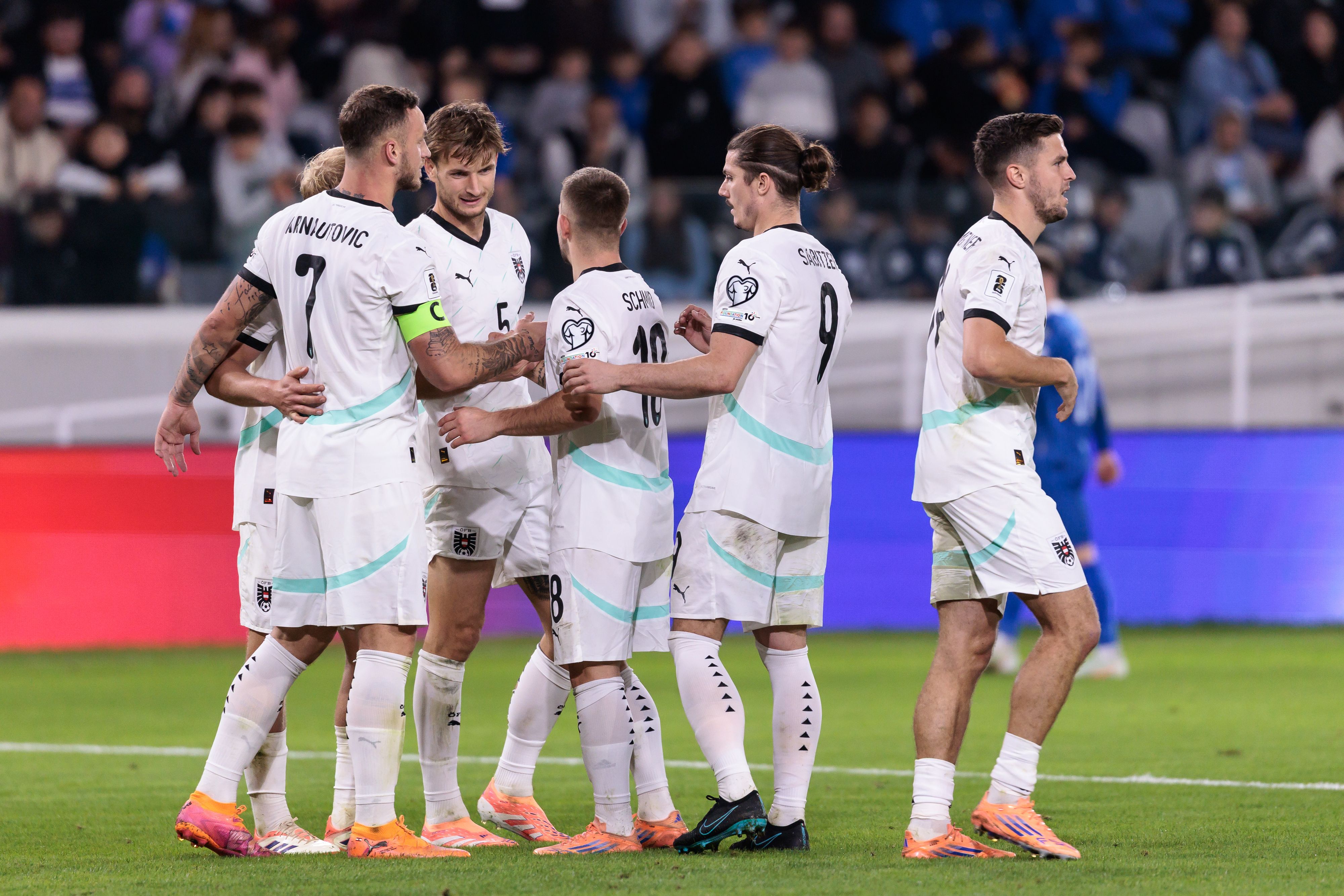 Österreich möchte auch gegen Bosnien jubeln.