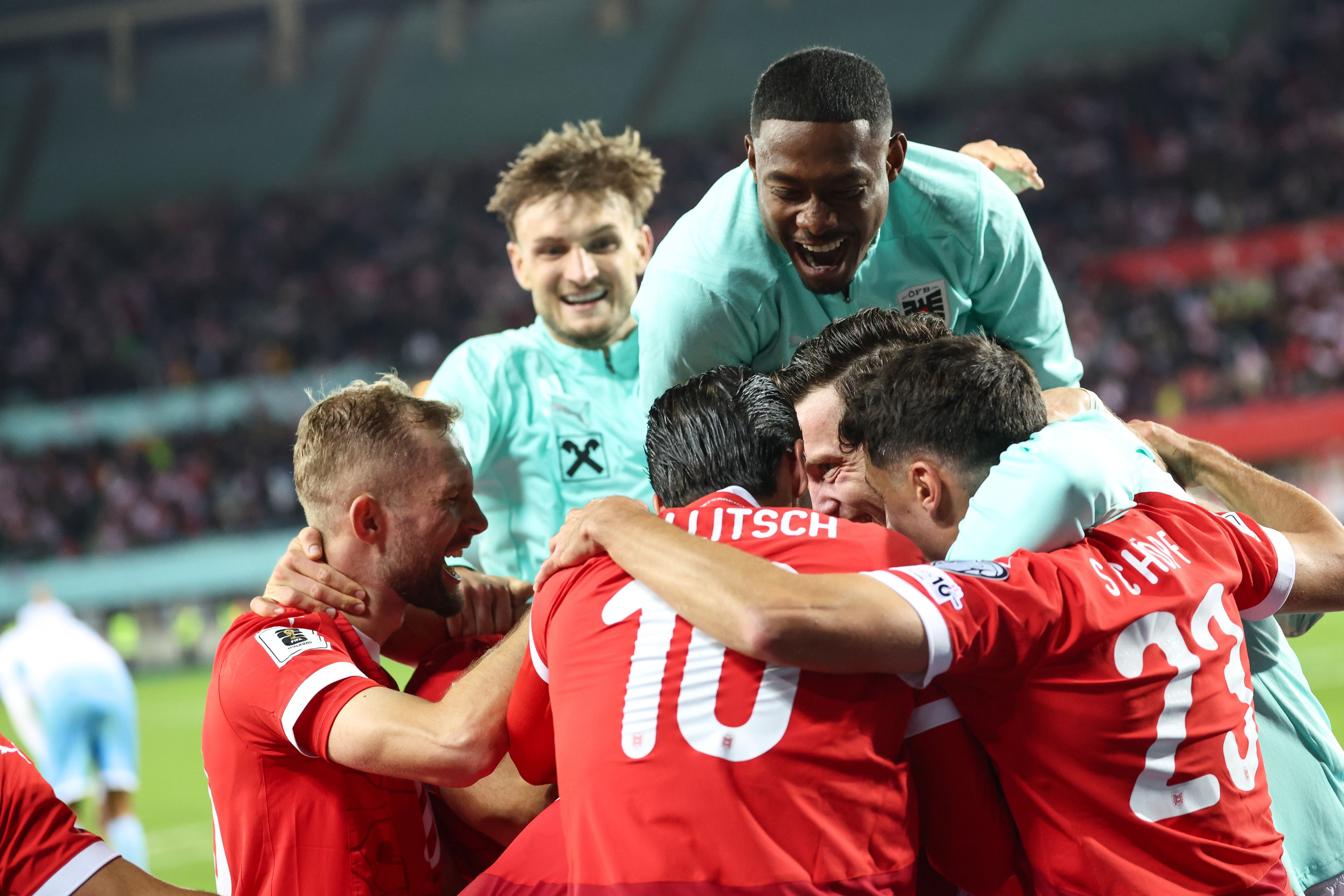 Favoritenrolle: Österreich will heute über das WM-Ticket jubeln.