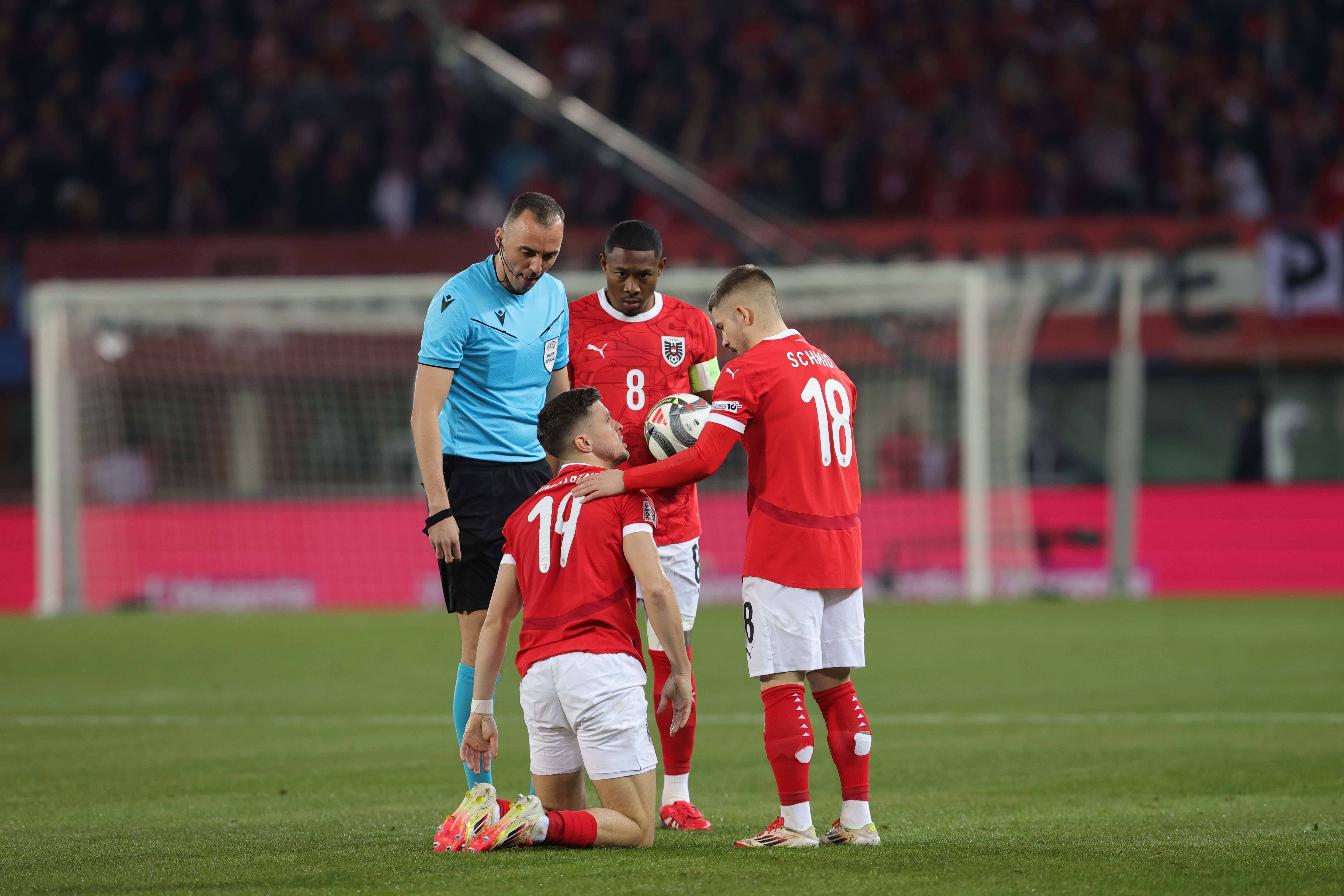 Joao Pinheiro (l.) hat das ÖFB-Team bereits im März kennengelernt.