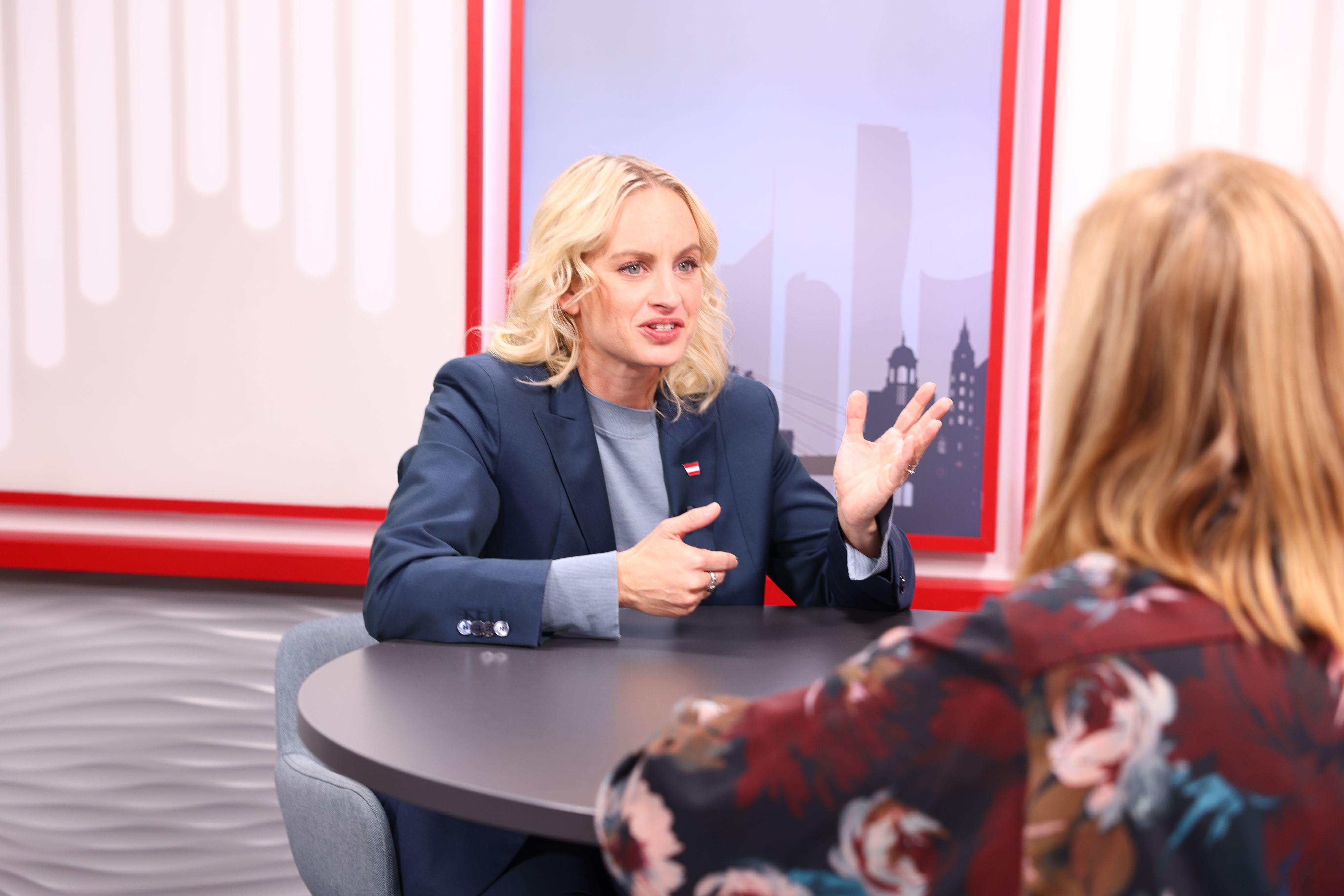 SPÖ-Regierungskoordinatorin und Sportstaatssekretärin Michaela Schmidt im 