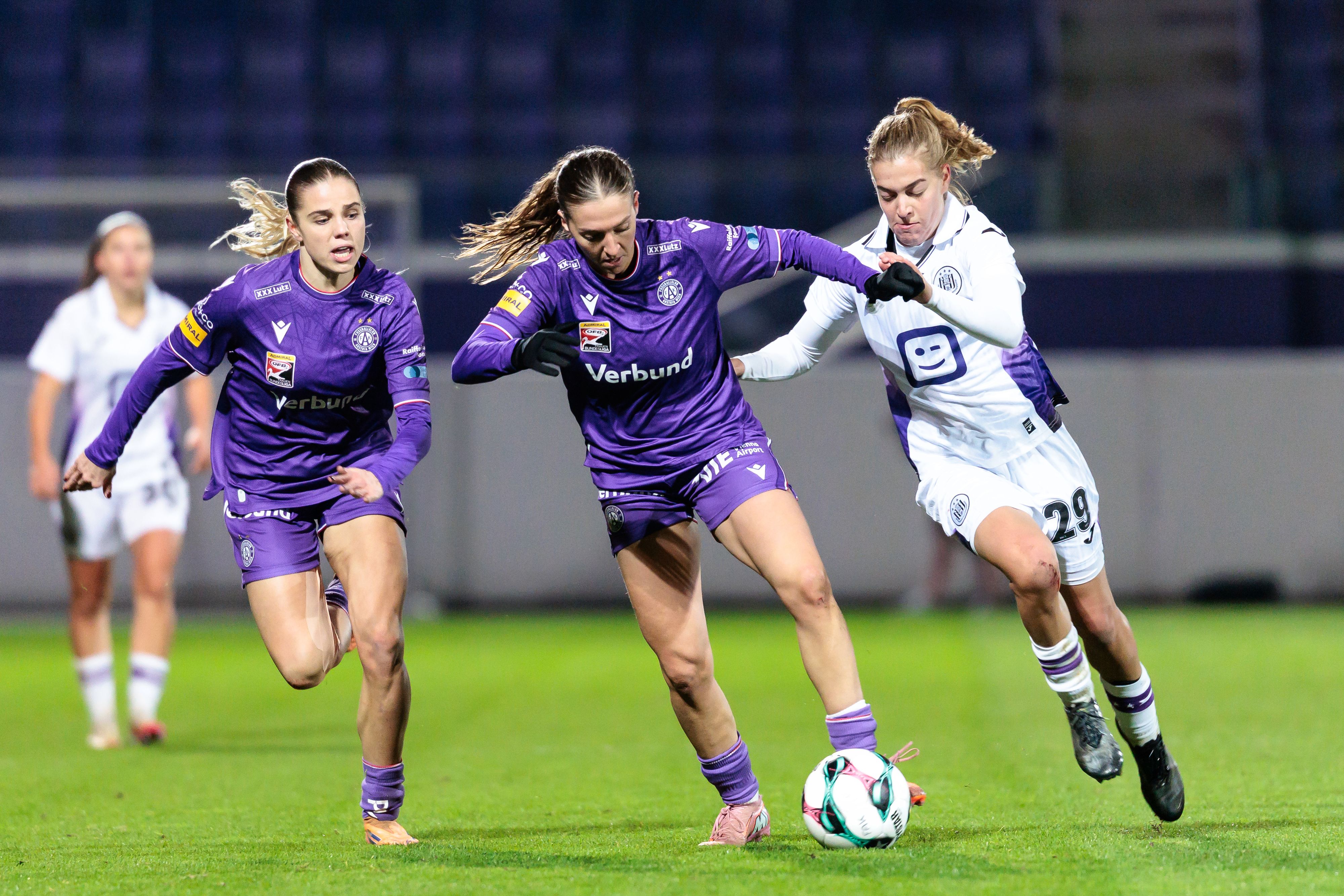 Die Austria im Achtelfinal-Hit gegen Anderlecht.