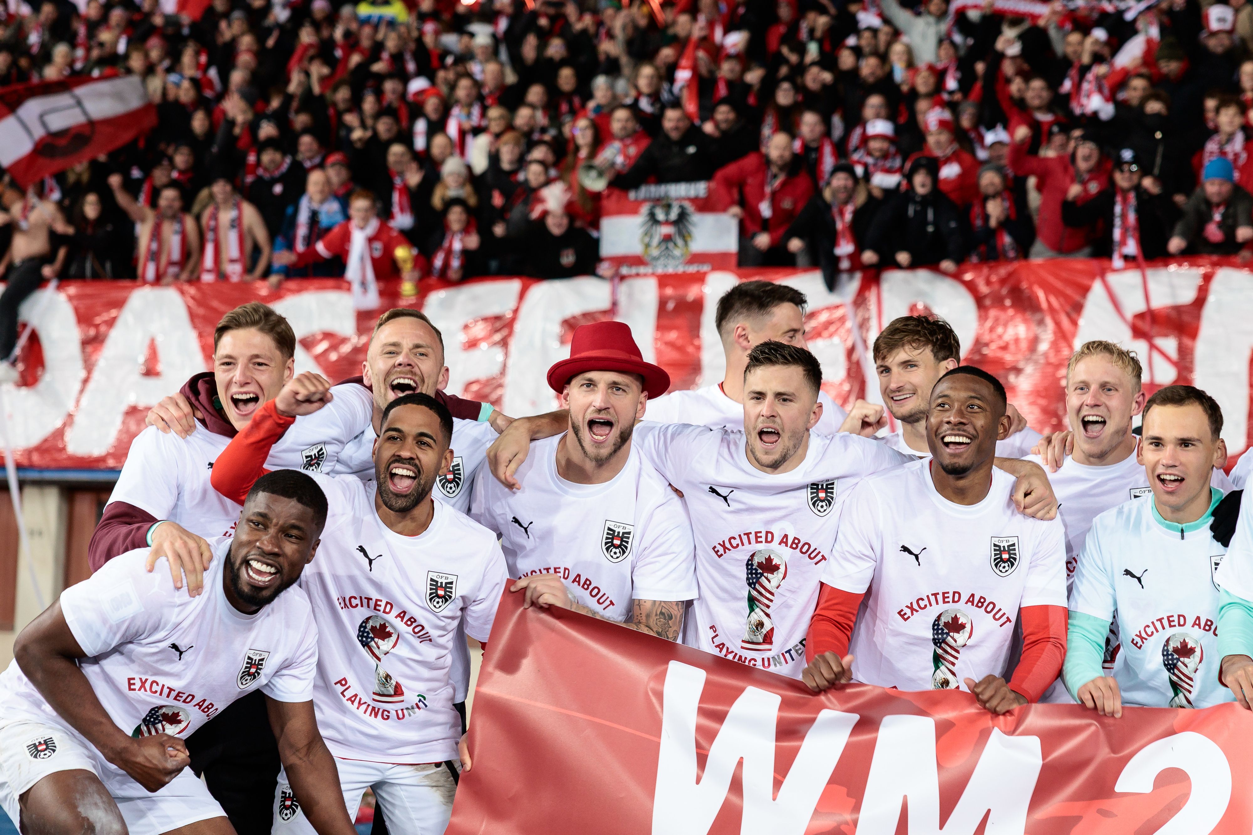 Das ÖFB-Team fährt erstmals seit 28 Jahren zur WM.