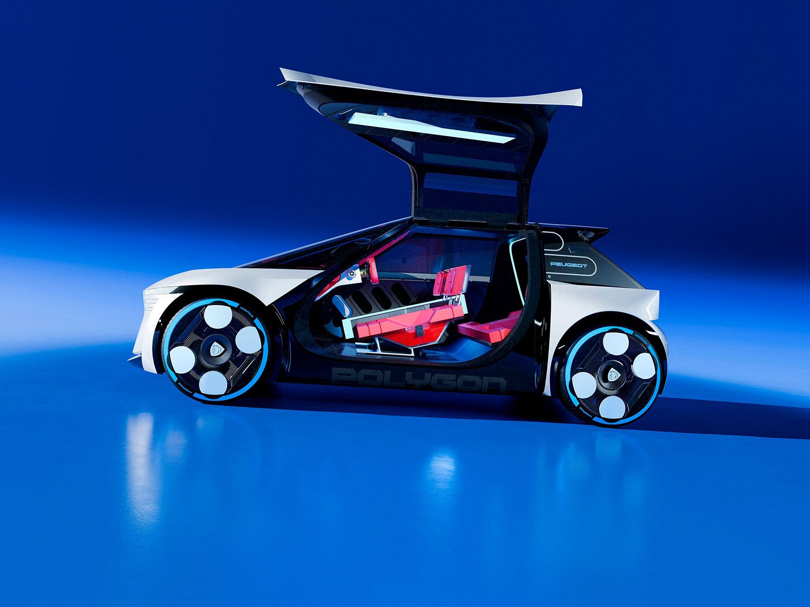 Heute.at - Polygon Concept: Peugeots visionäre Elektro-Revolution