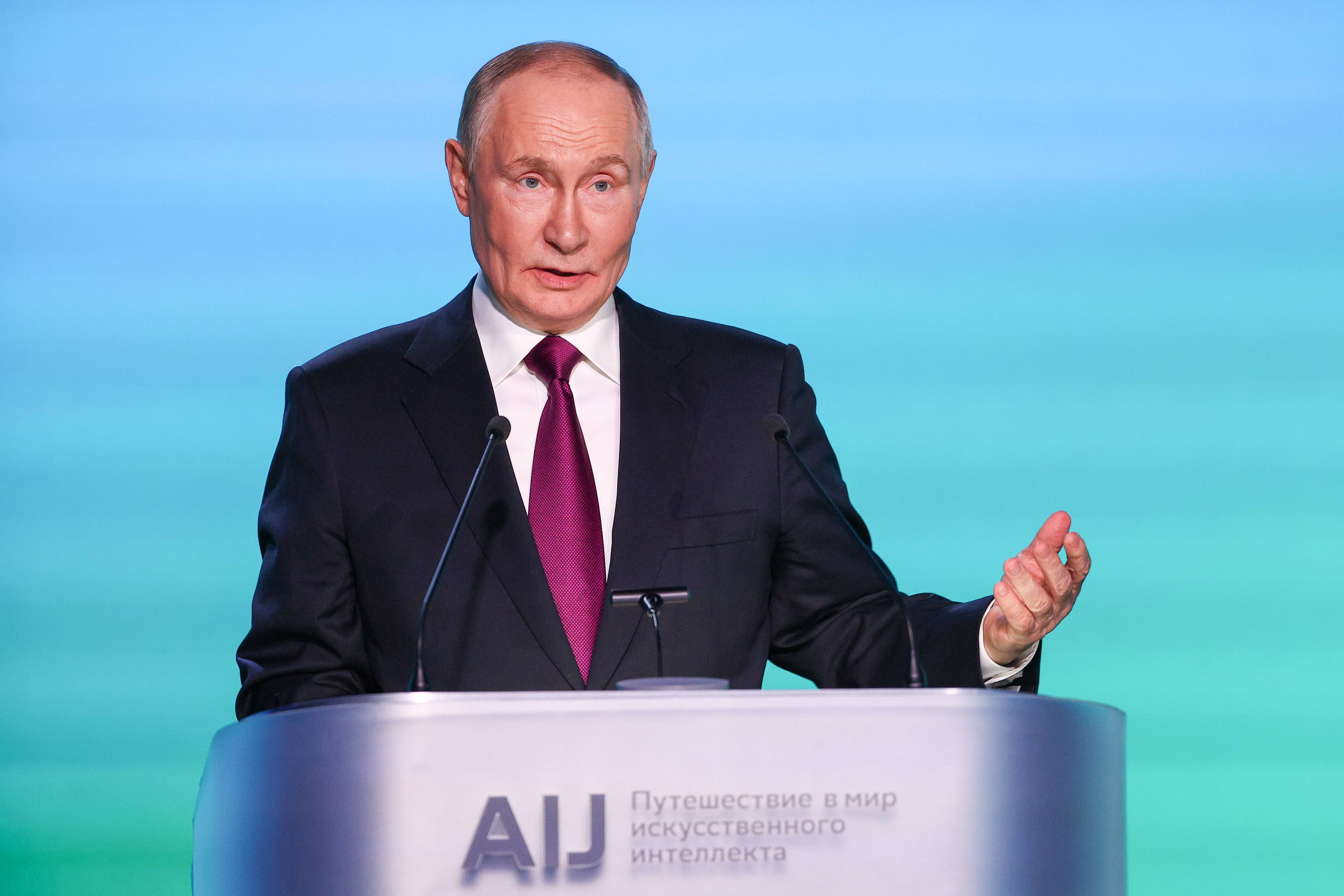 Russlands Präsident Wladimir Putin ließ sich in einem Spital durchchecken.