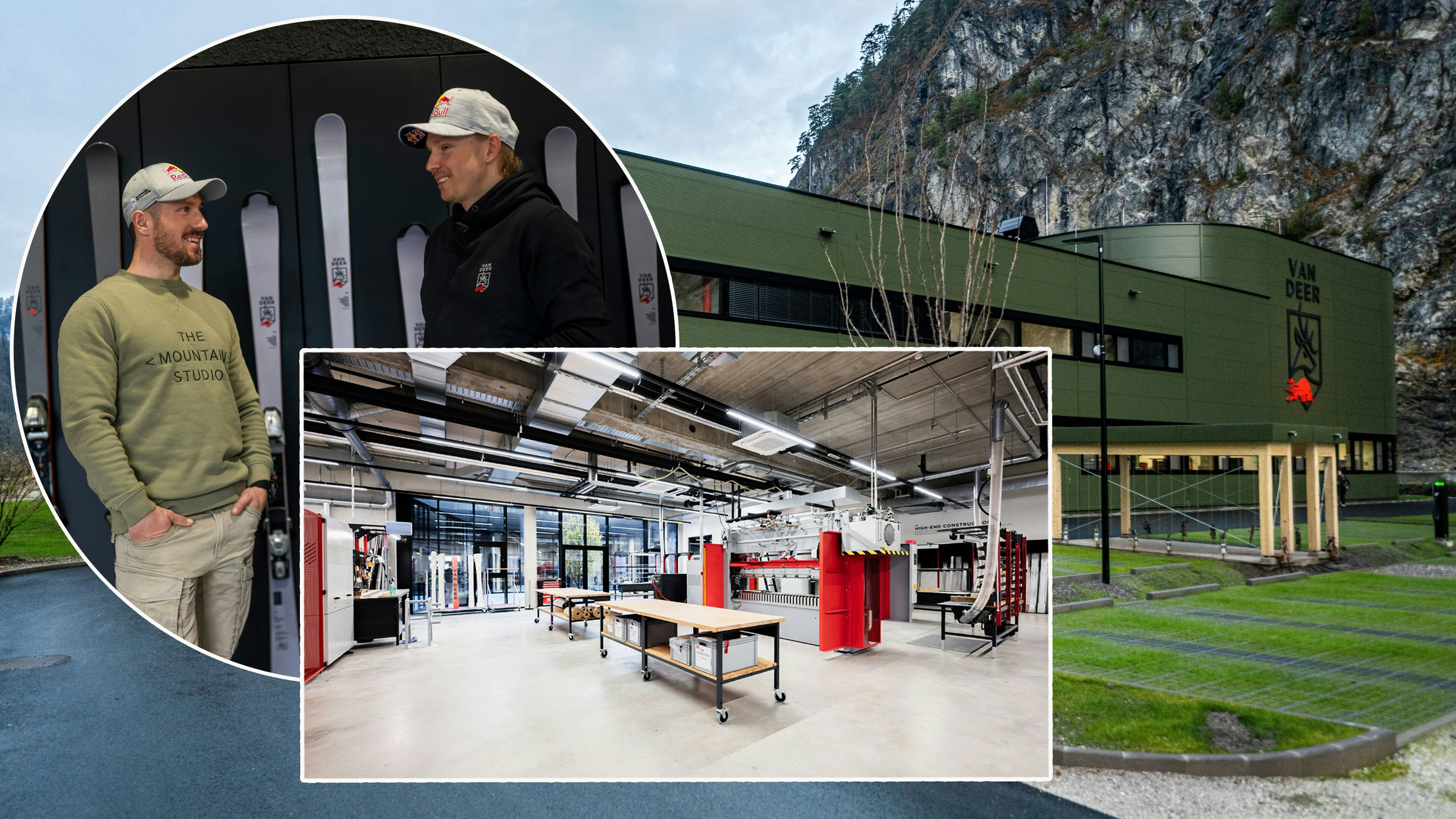 Heute.at - Seltener Einblick! Hirscher zeigt stolz neue Ski-Fabrik