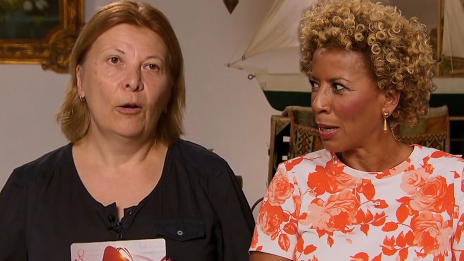 Arabella Kiesbauer ist über den Fund überrascht.