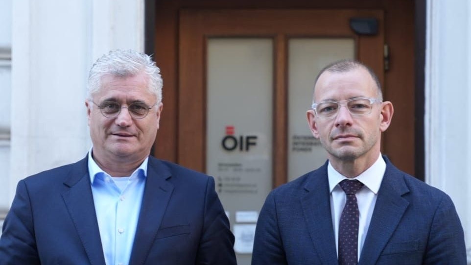 Martin Antauer (l.) und Roland Goiser