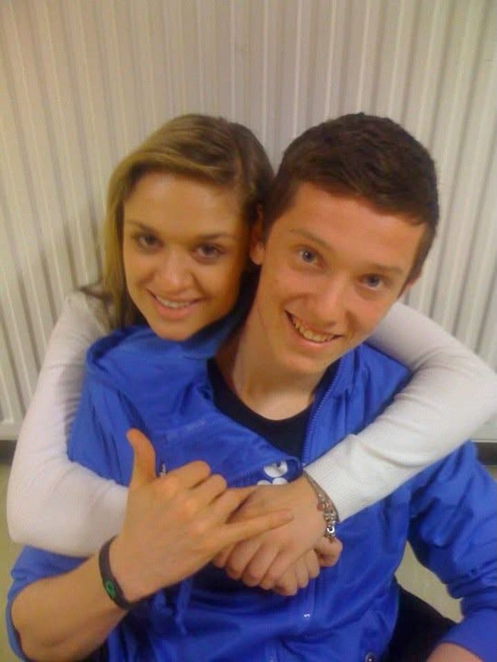 Corinna Kamper und Michael Gregoritsch als Teenager