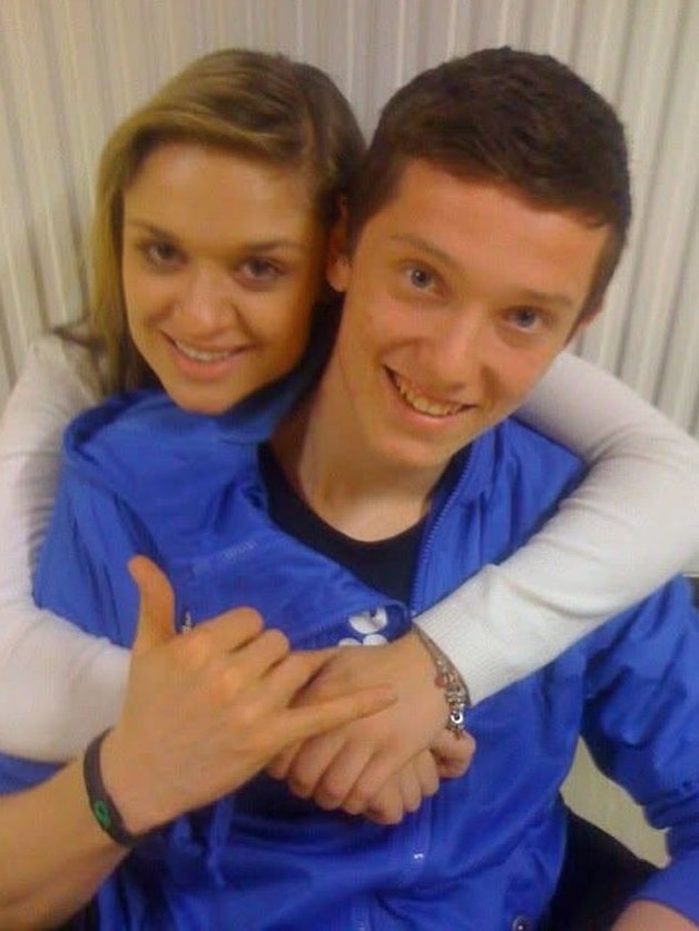 Corinna Kamper und Michael Gregoritsch als Teenager