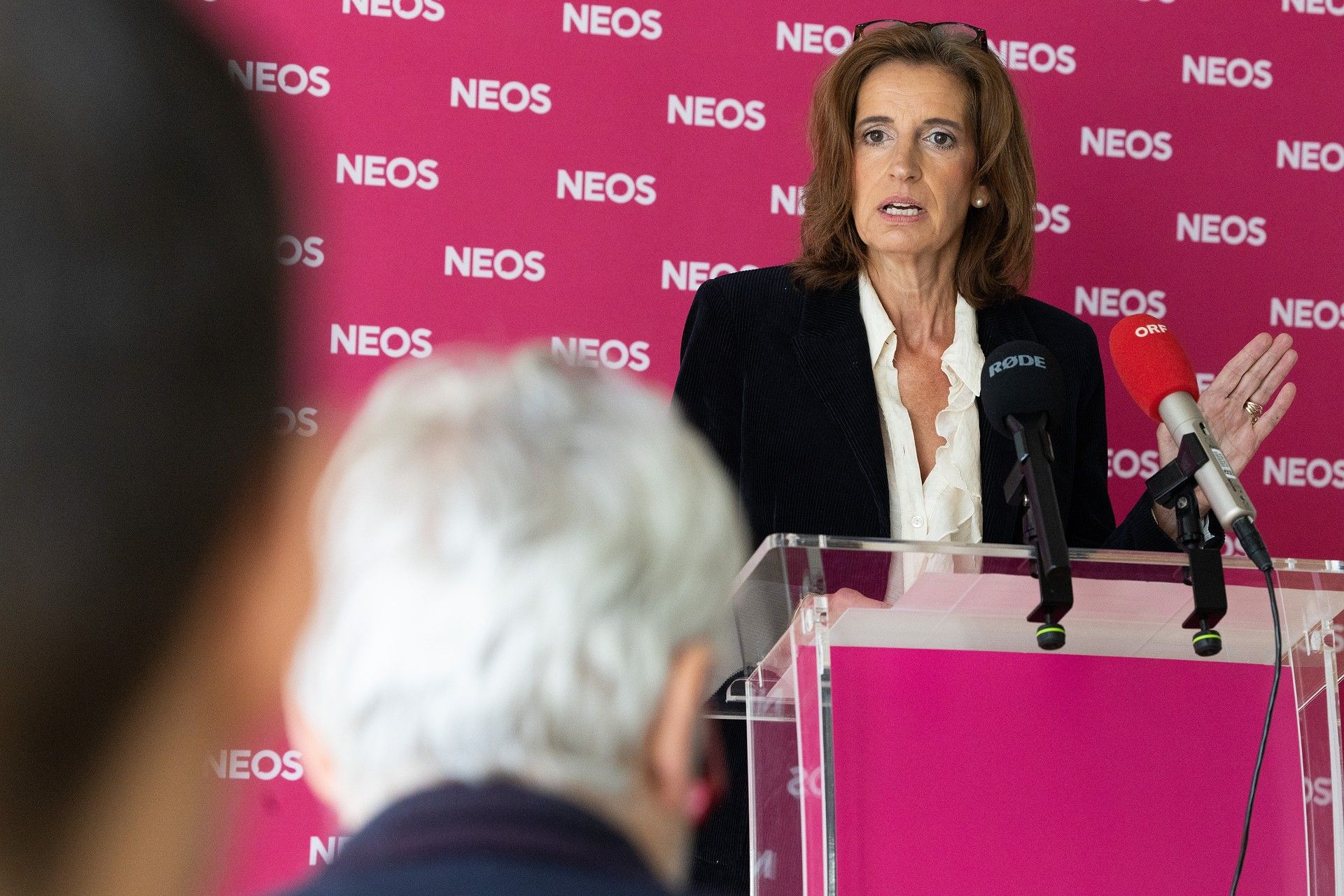 Niederösterreichs Neos-Chefin Indra Collini