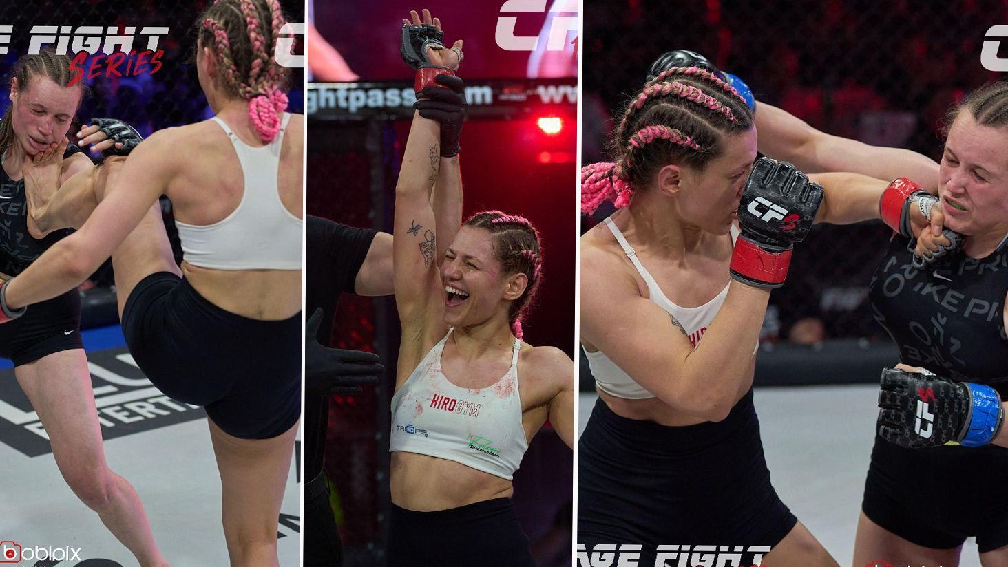 Katharina Rychkova gewann ihr Profi-Debüt souverän.