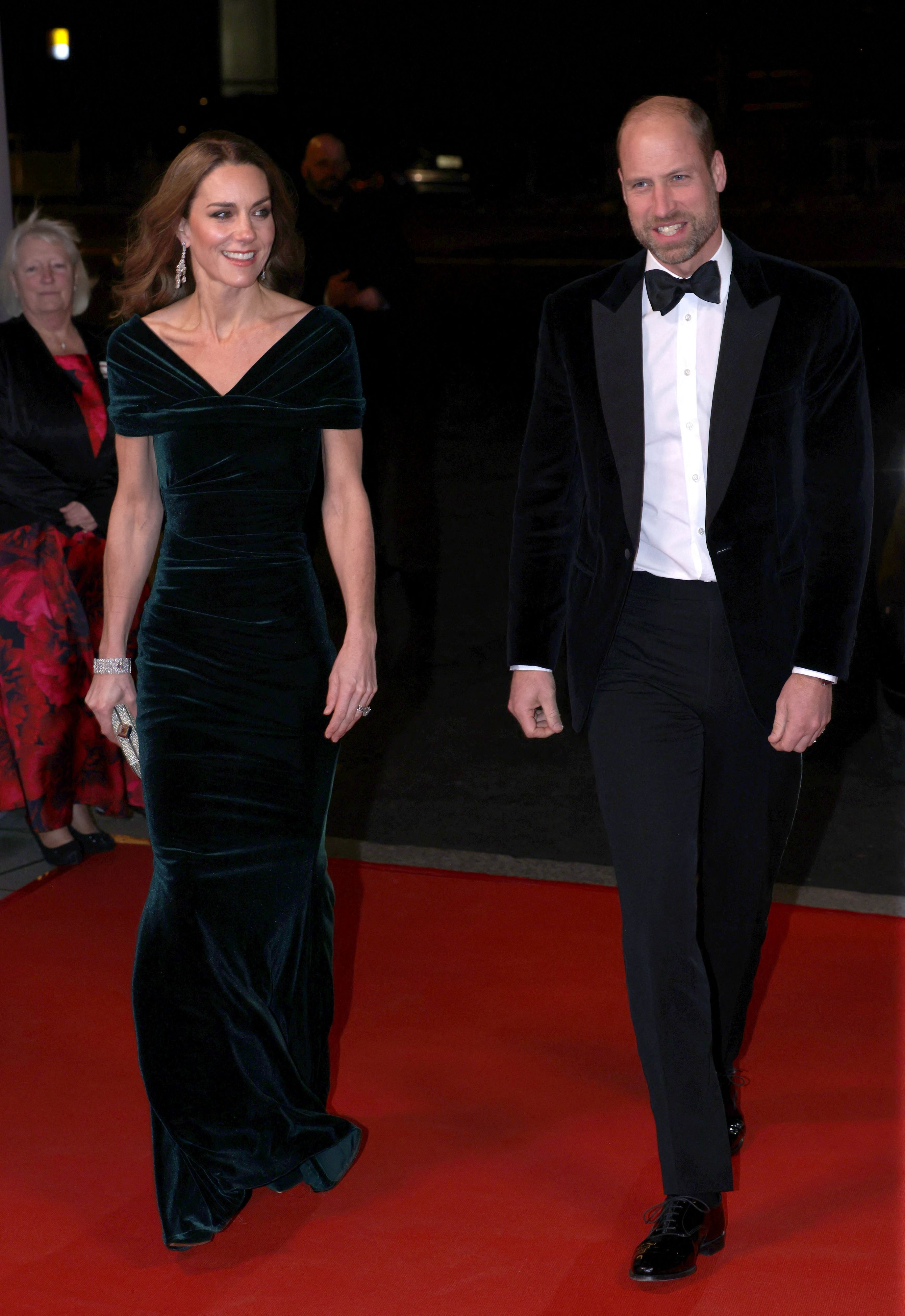 Heute.at - Redcarpet-Comeback! Kate und William strahlen in London