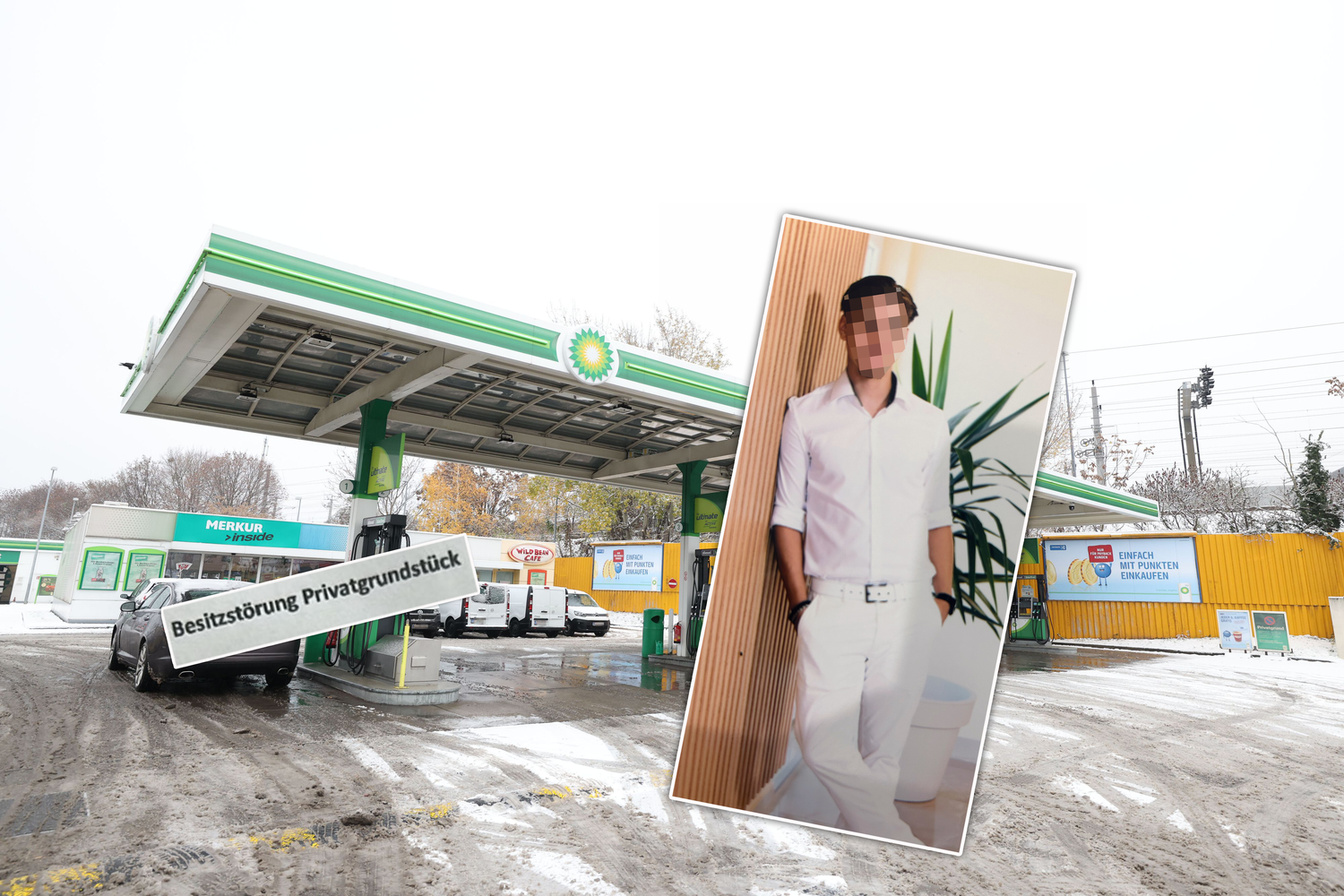 Für den 20-Jährigen wurden die Zwischenstopps zum wahren Ärger.