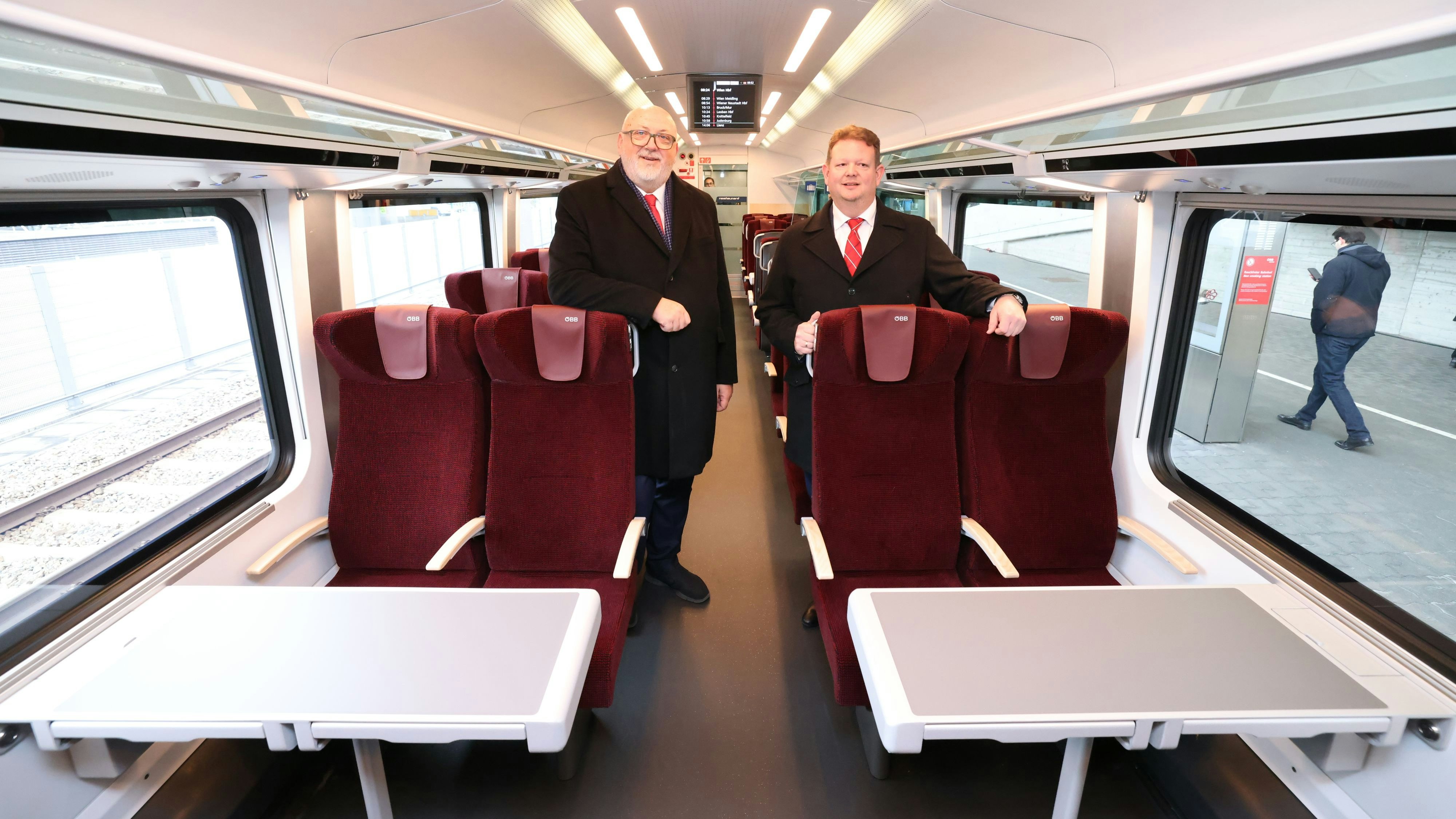 Heute.at - Modernes Design, bequeme Sitze – Upgrade für Railjets