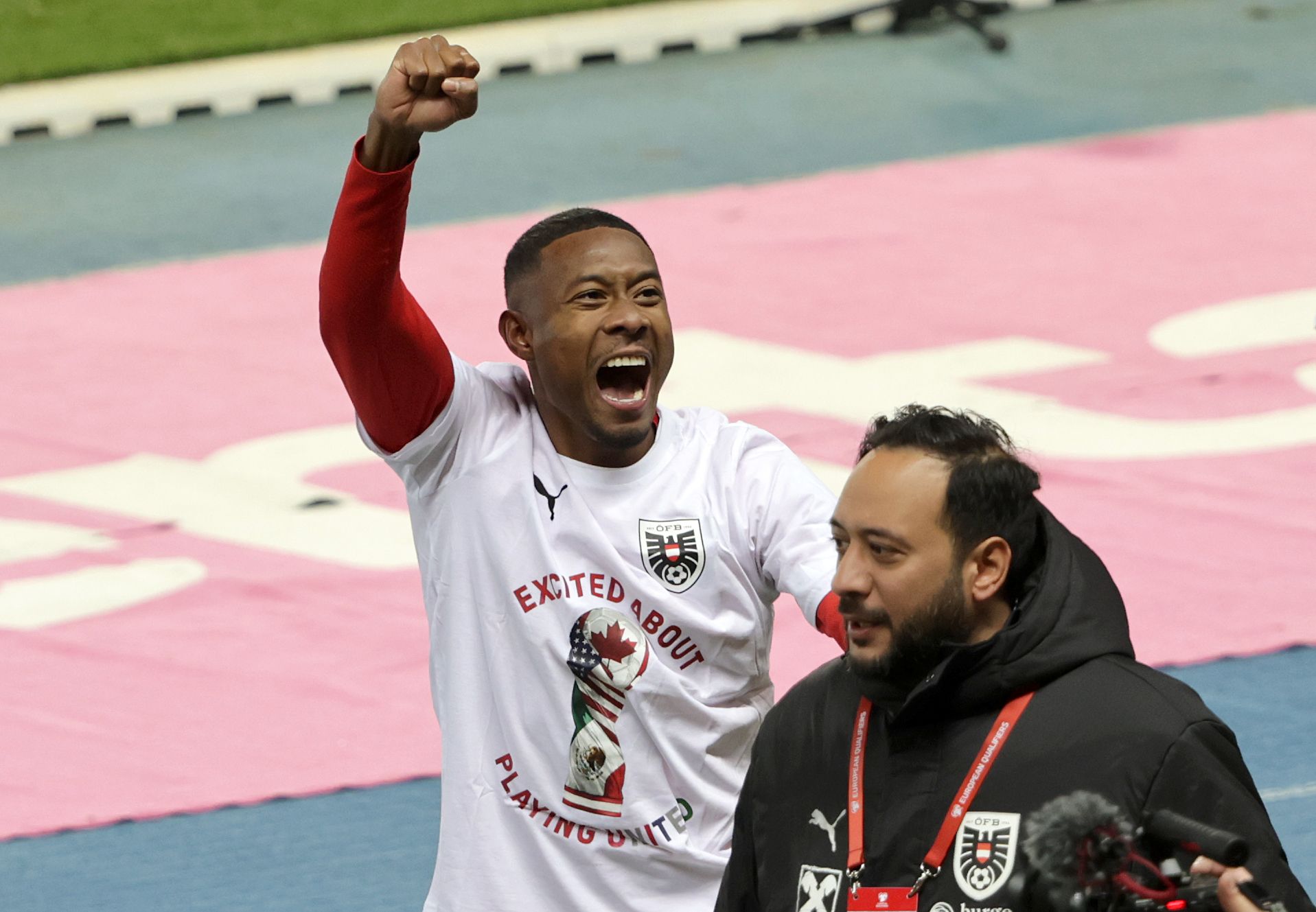 David Alaba möchte auch bei der WM jubeln.