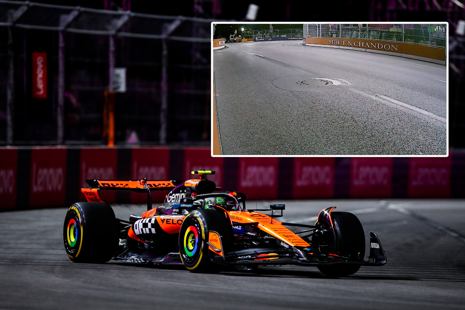 Kanaldeckel sorgten für eine Unterbrechung,