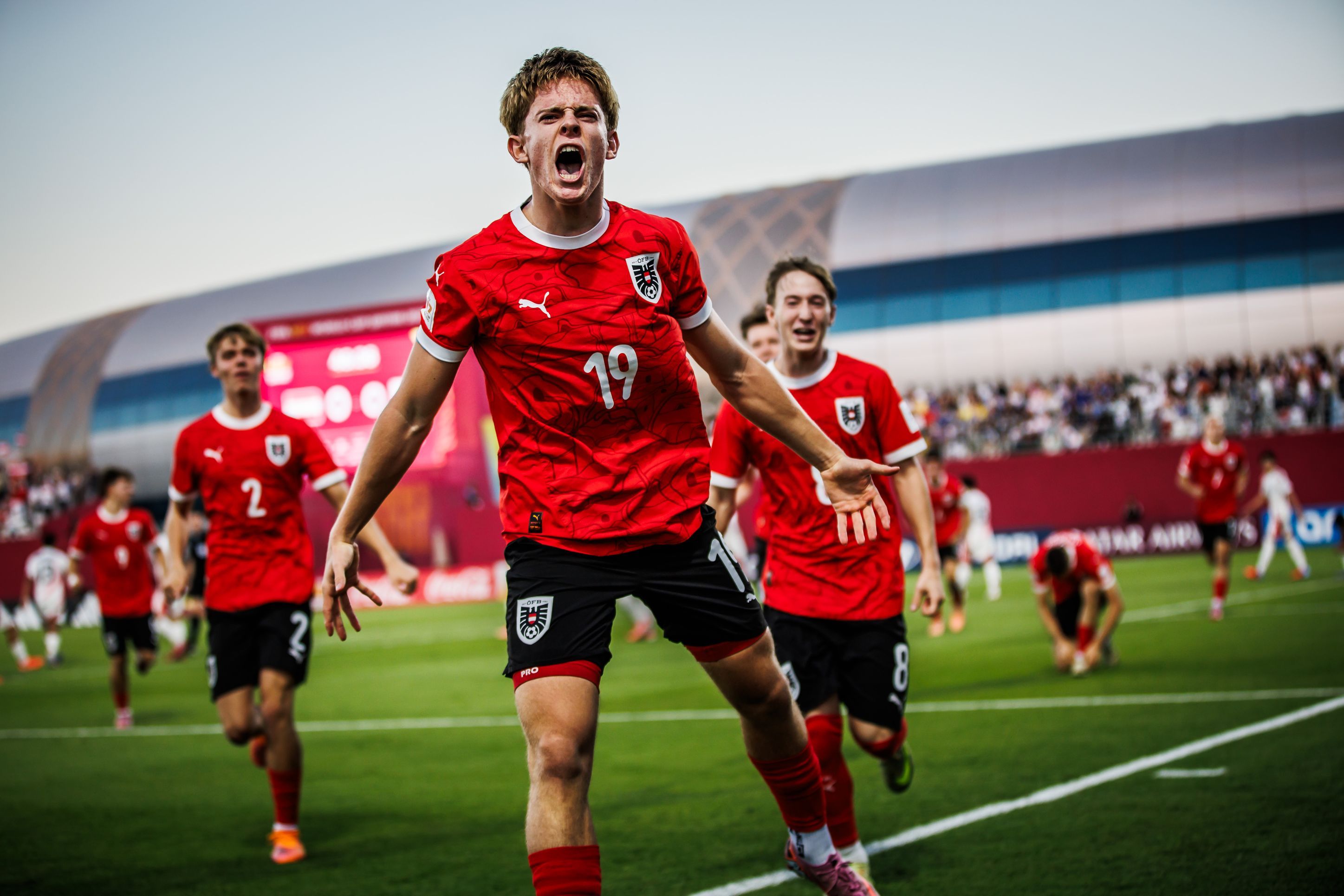 Johannes Moser brachte Österreich in Führung.