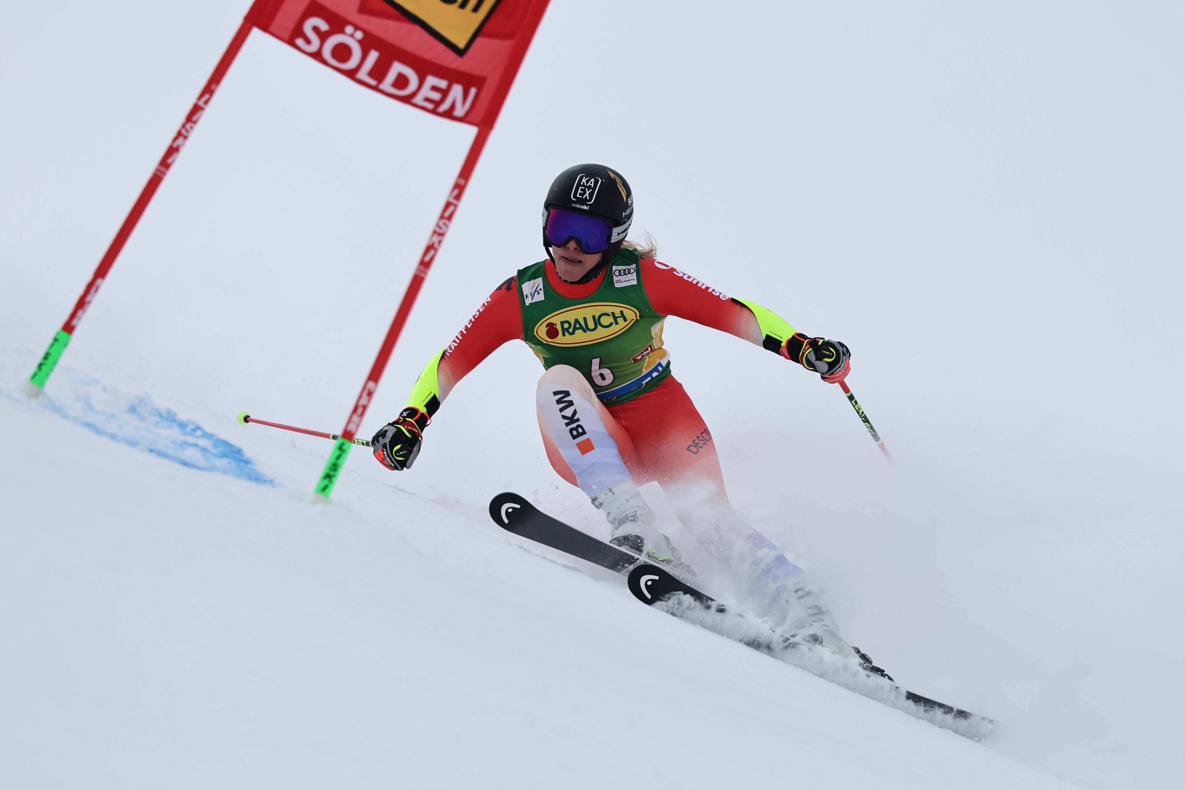 Lara Gut-Behrami hat sich verletzt.