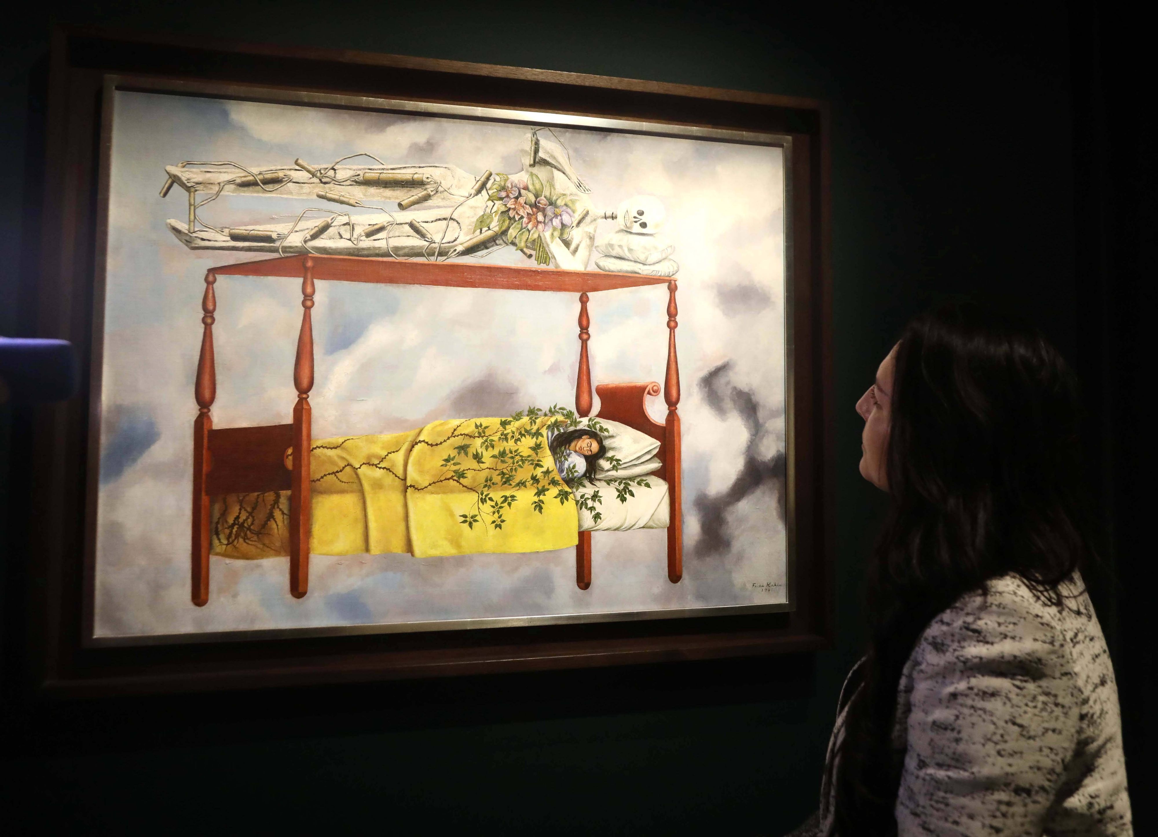 Selbstporträt für 54,7 Millionen Dollar: Eine Frau betrachtet 