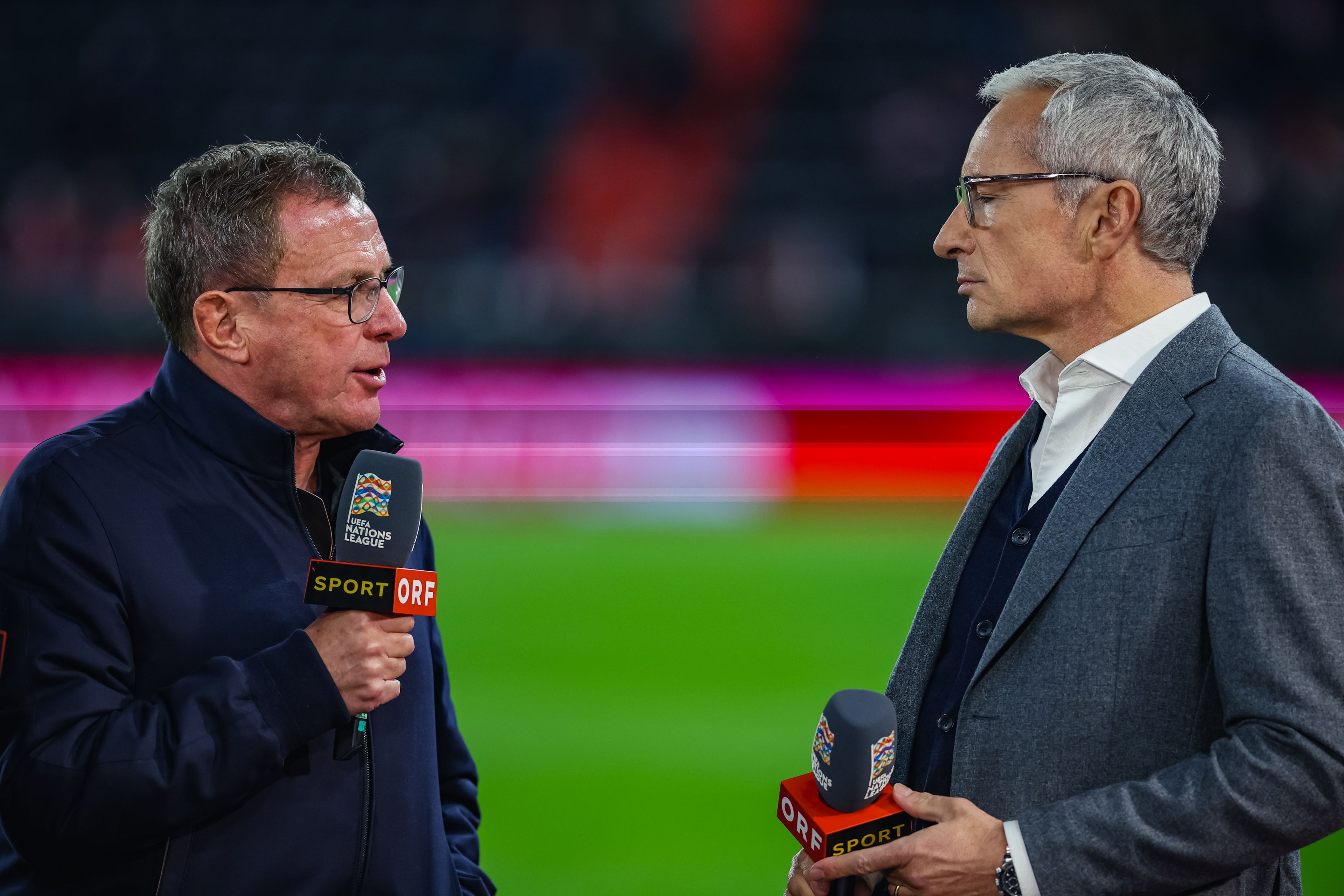 Rainer Pariasek möchte ÖFB-Teamchef Ralf Rangnick gerne auch in den USA interviewen.