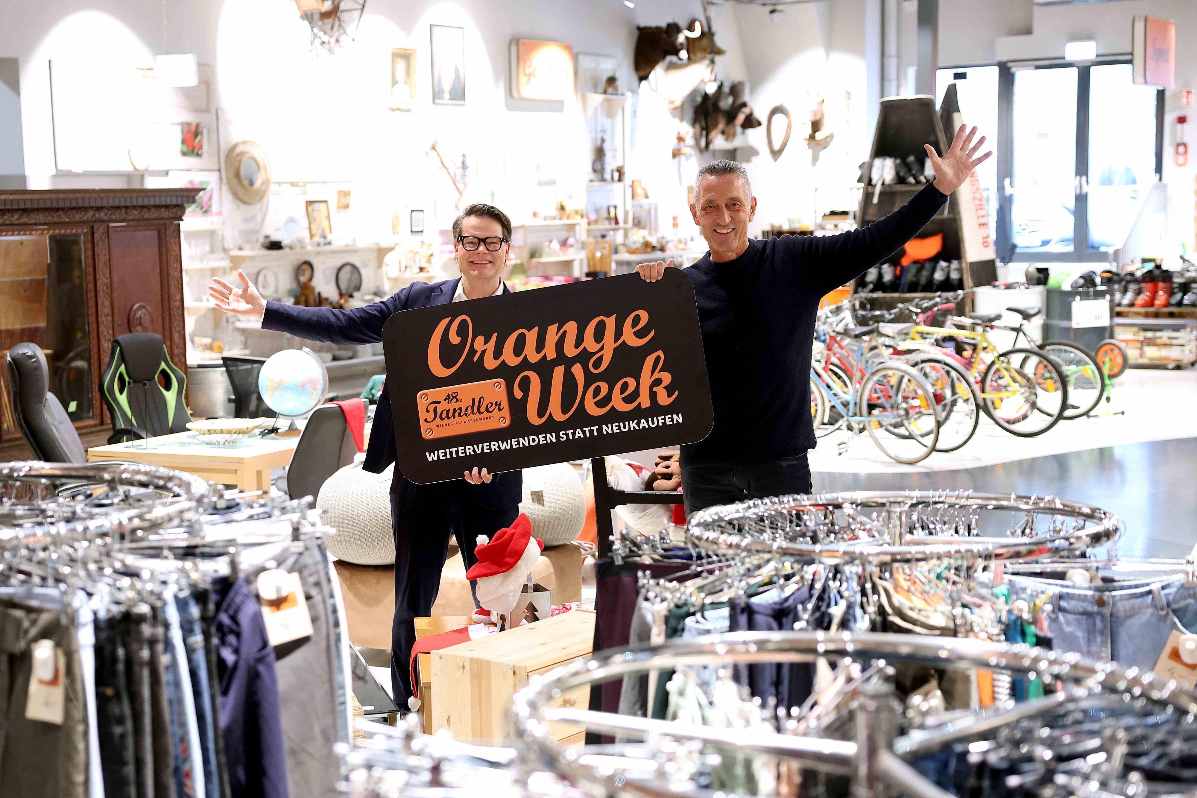 Heute.at - Kein Konsumrausch – Orange Week bei den 48er-Tandlern