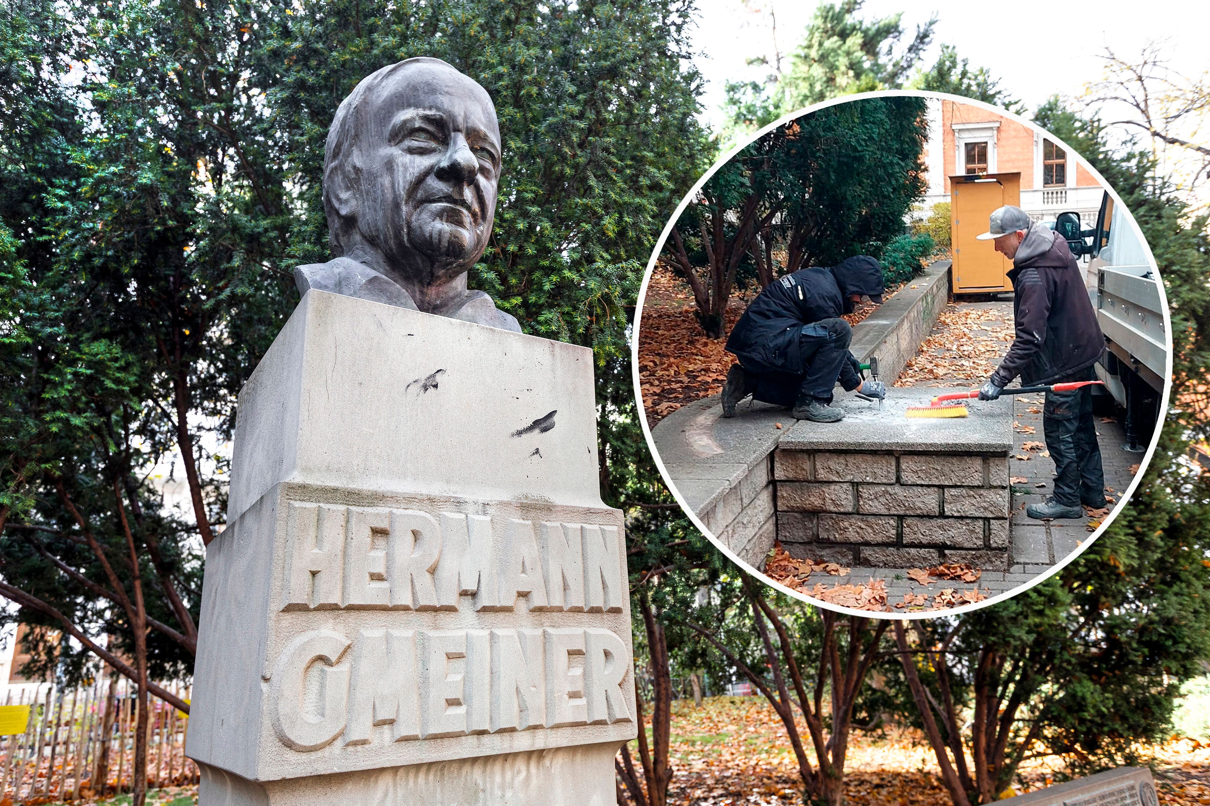 Heute.at - Sexueller Missbrauch – Gmeiner-Denkmal ist schon weg